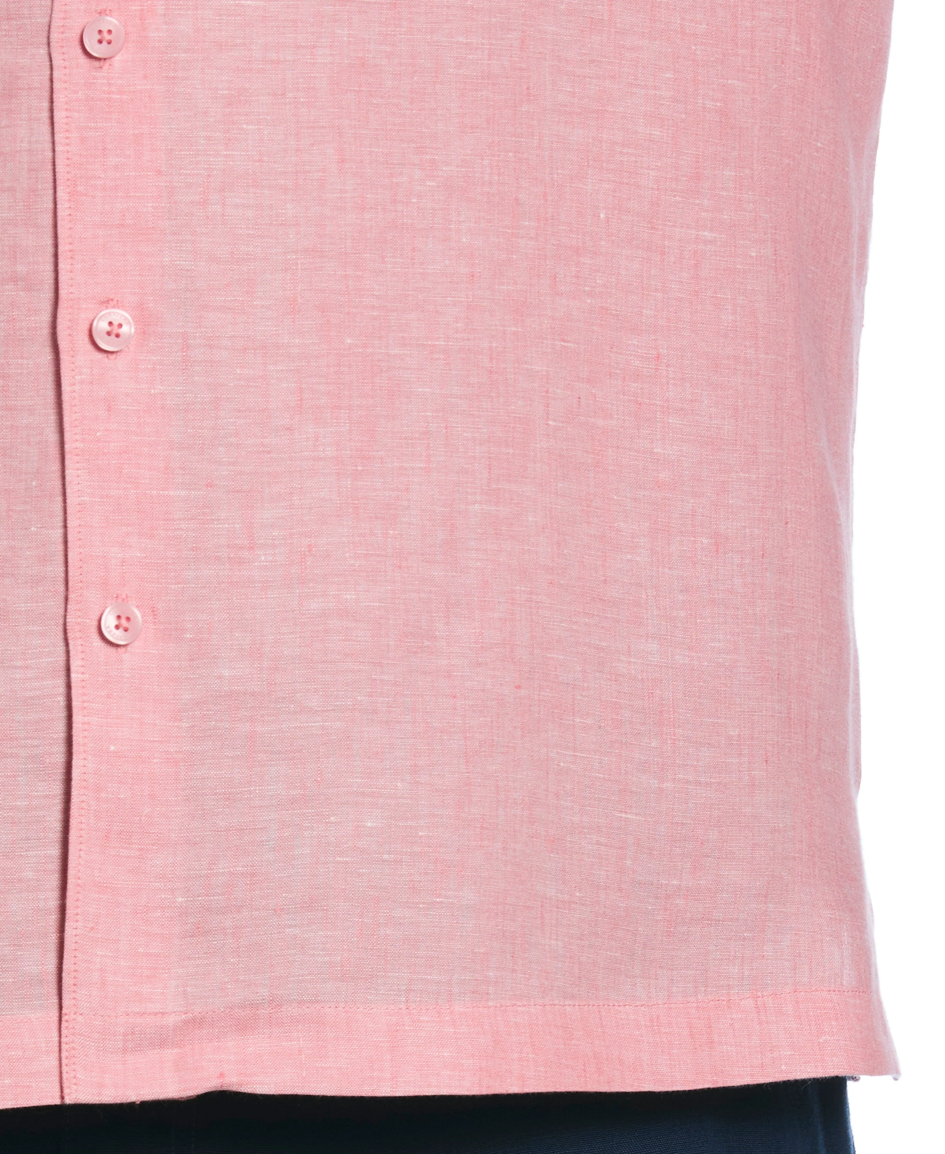 Big & Tall Classic Two-Tone Linen Shirt - Image 31