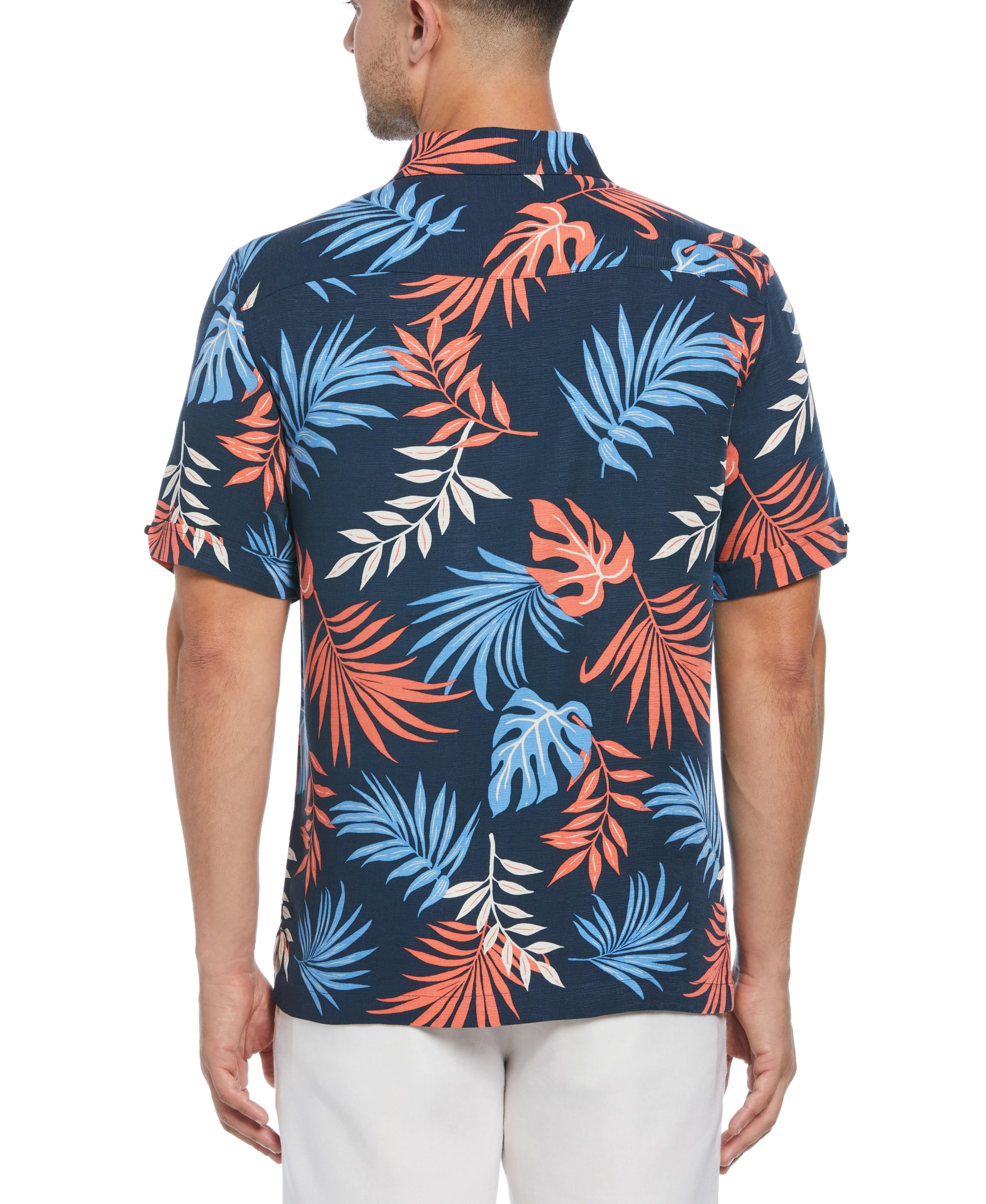 Multicolor Leaf Print Shirt - Image 2