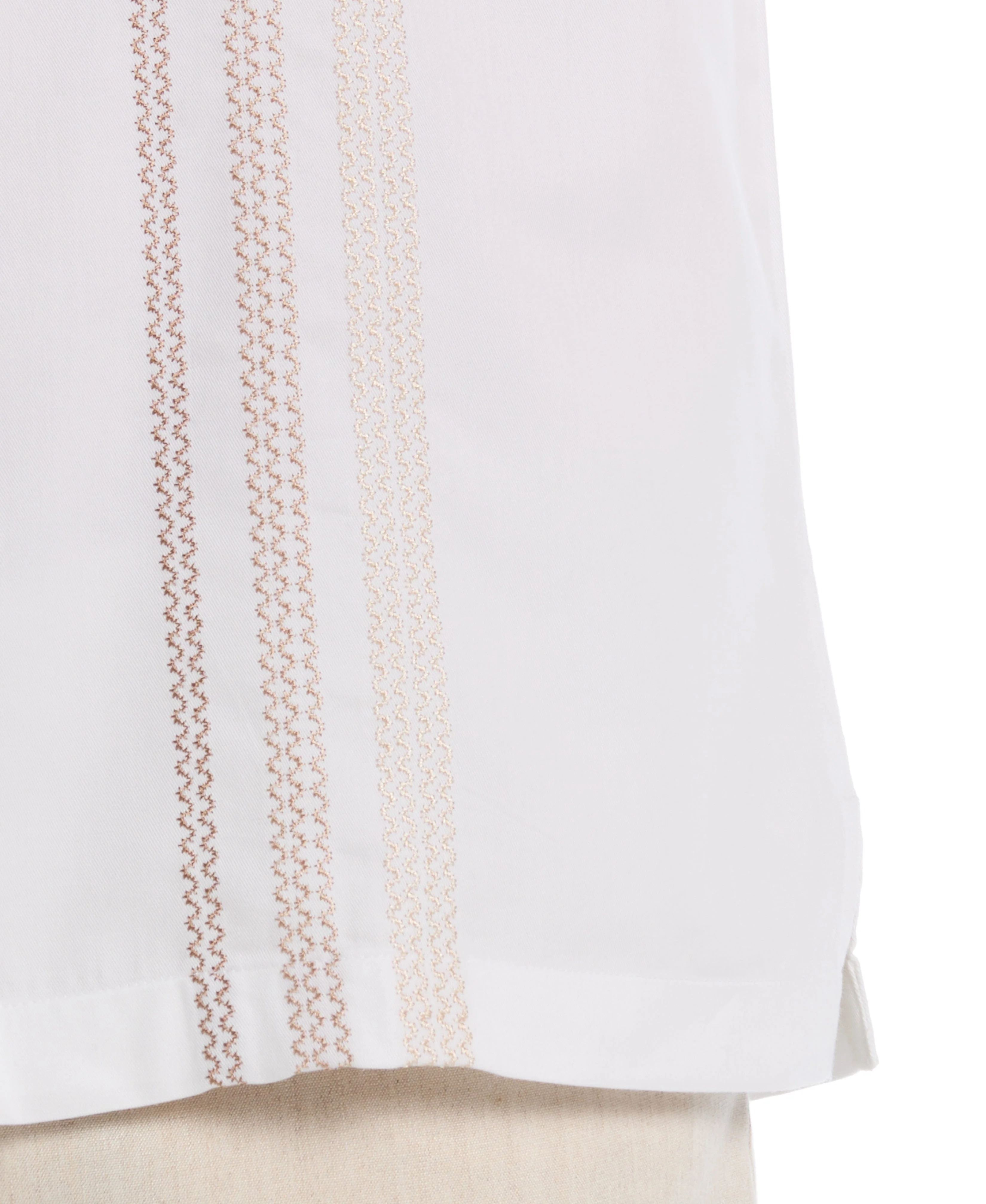 Ombre Embroidery Panel Shirt - Image 3