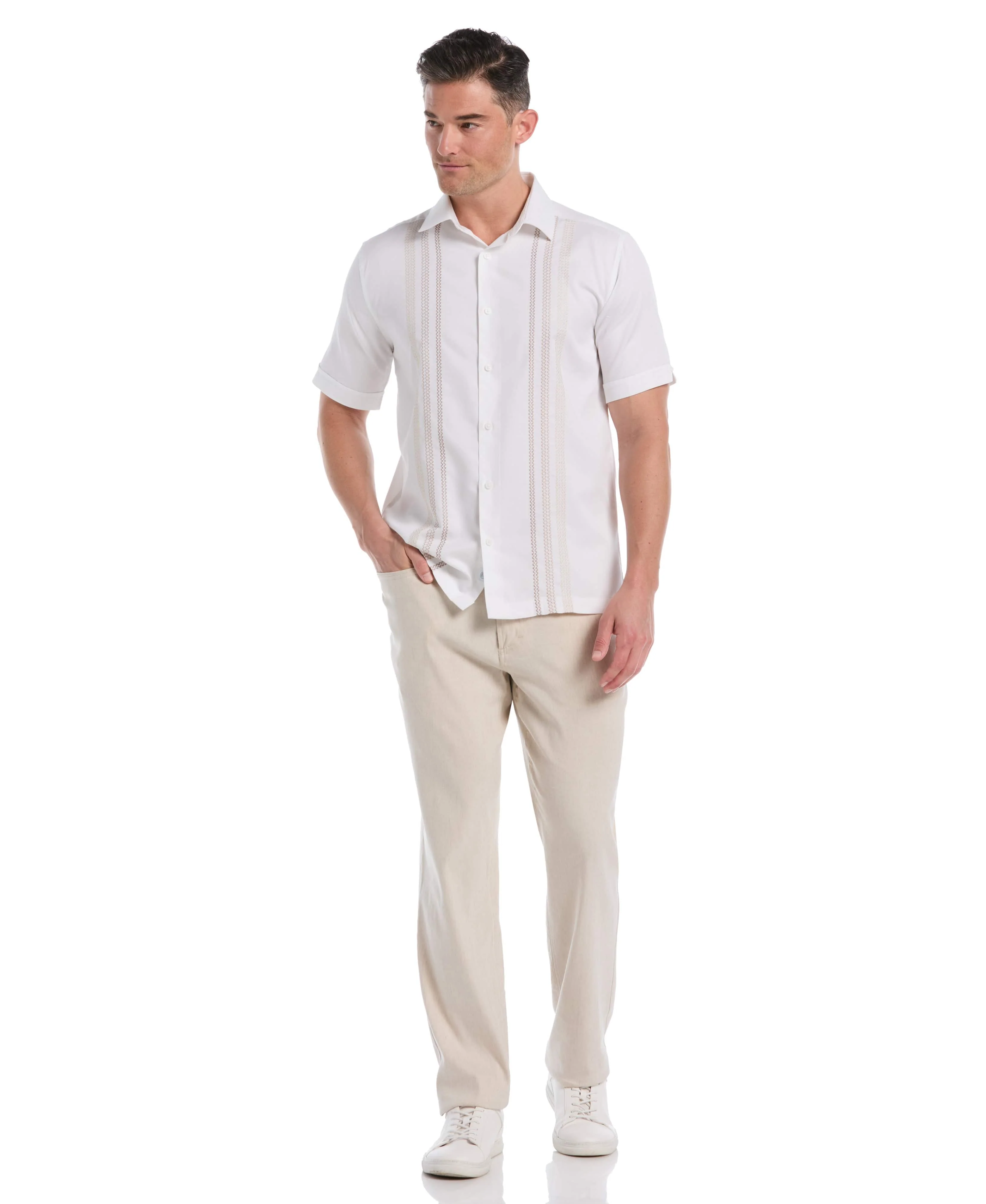 Ombre Embroidery Panel Shirt - Image 4