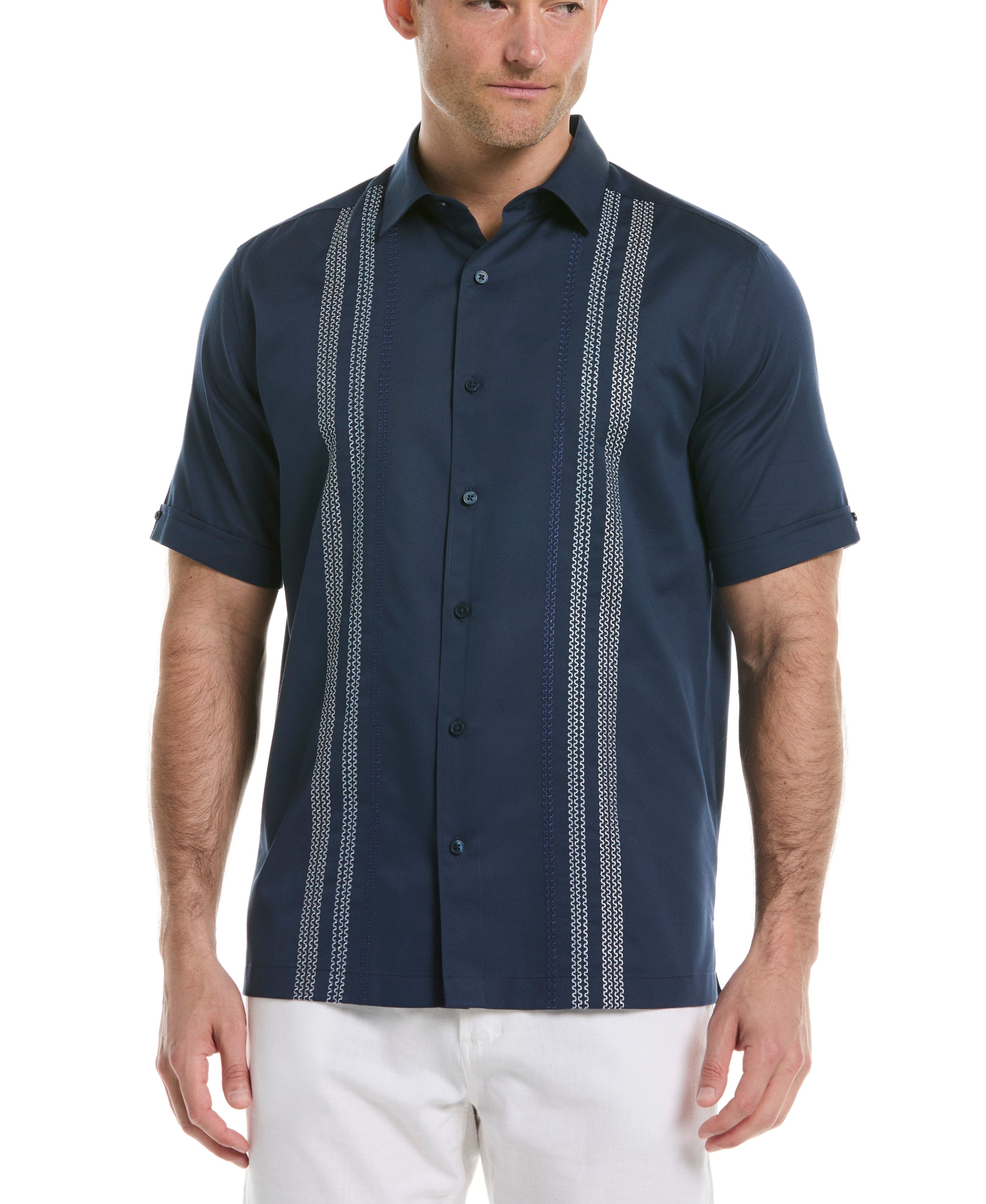 Ombre Embroidery Panel Shirt - Image 7
