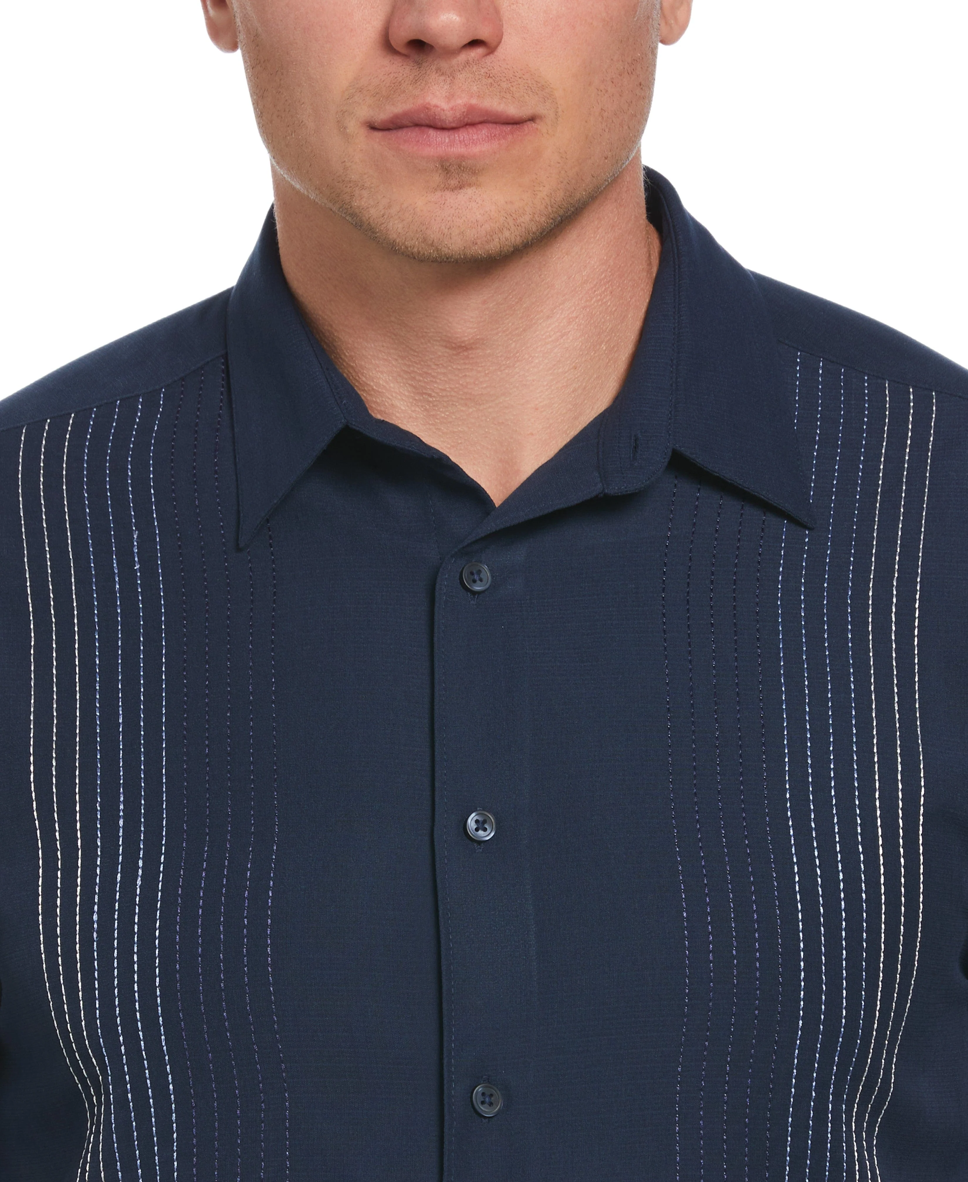 Ombre Embroidered Panel Shirt - Image 16