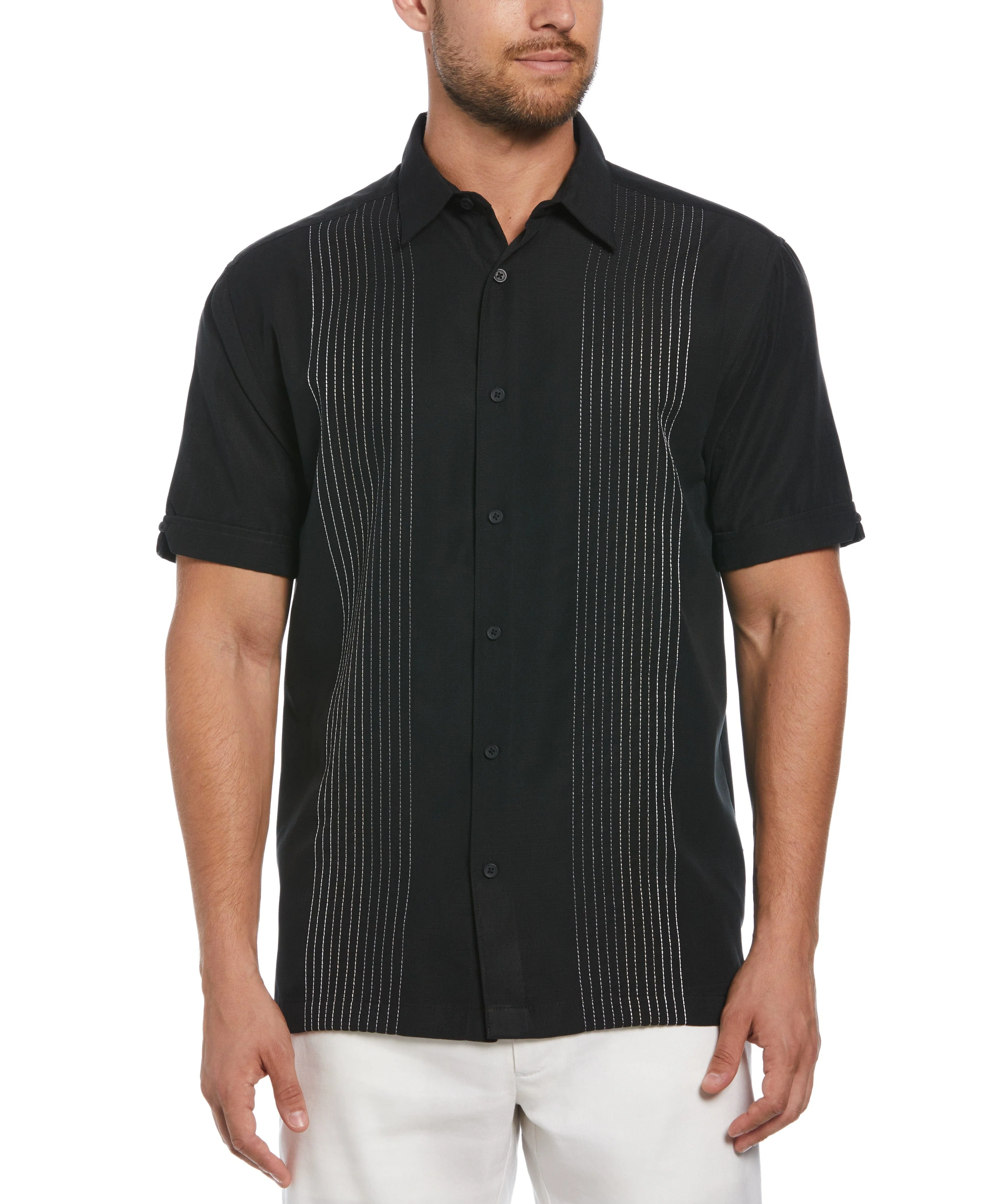 Ombre Embroidered Panel Shirt - Image 18