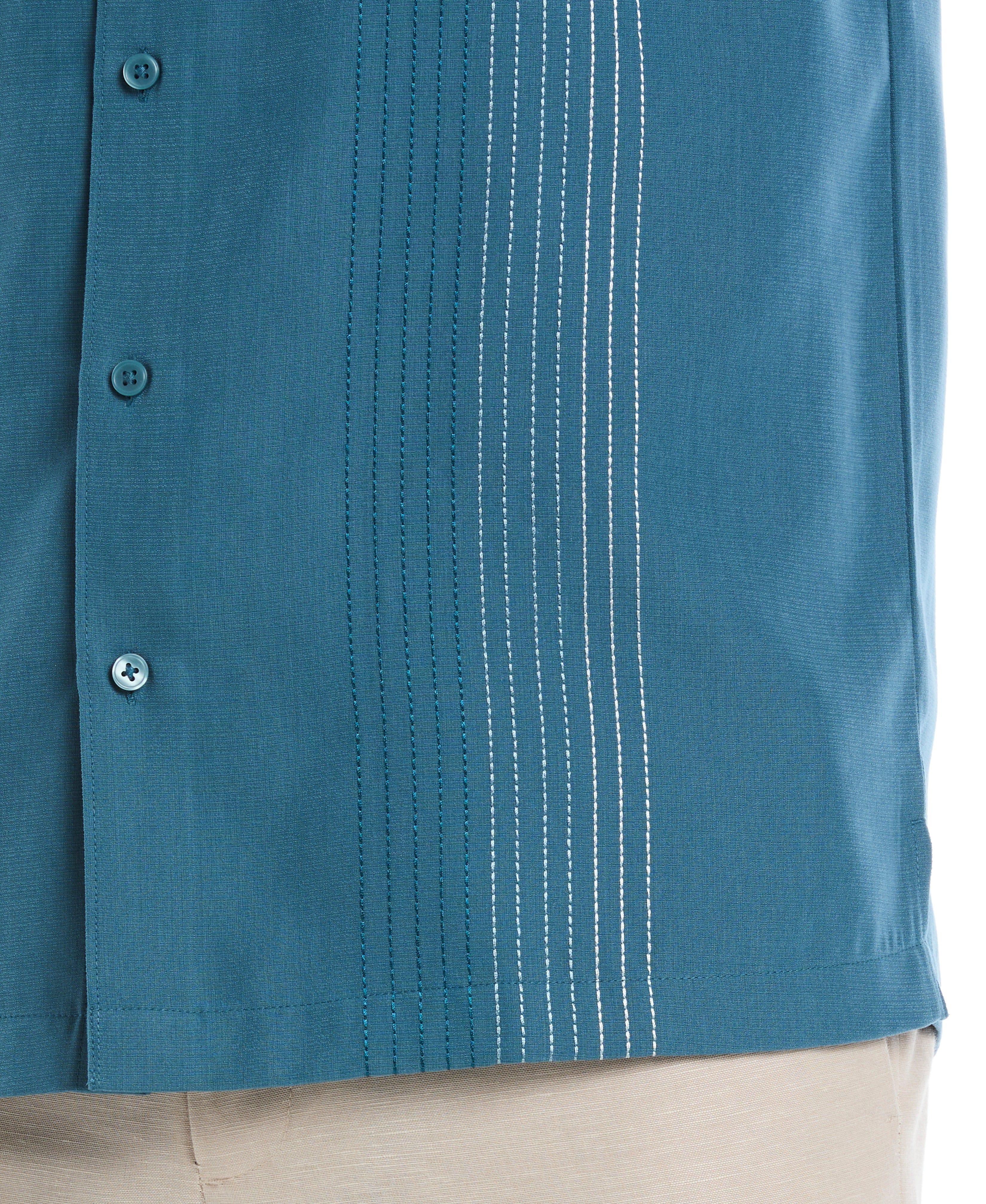 Ombre Embroidered Panel Shirt - Image 9
