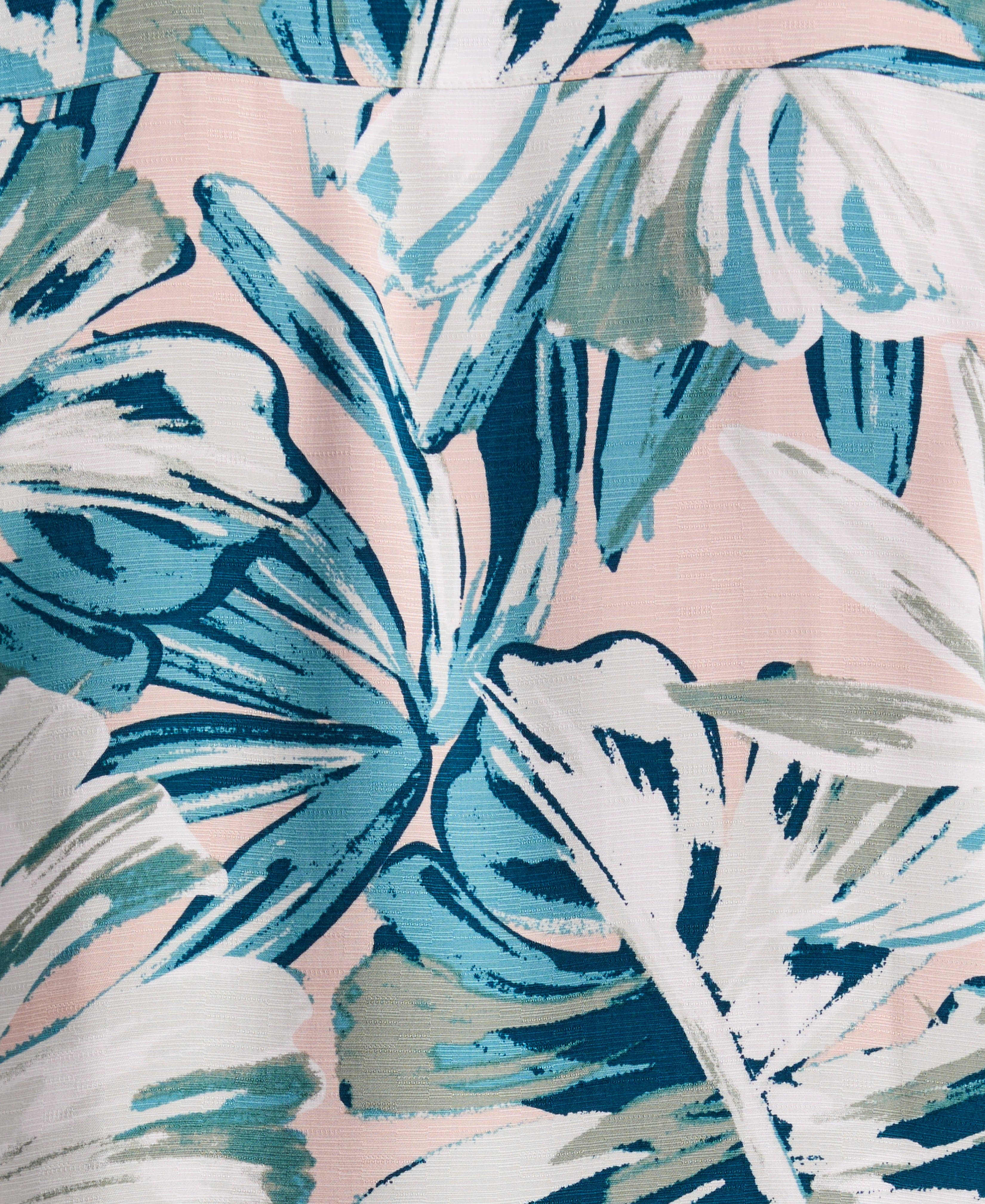 Oversized Leaf Print Shirt - Image 7