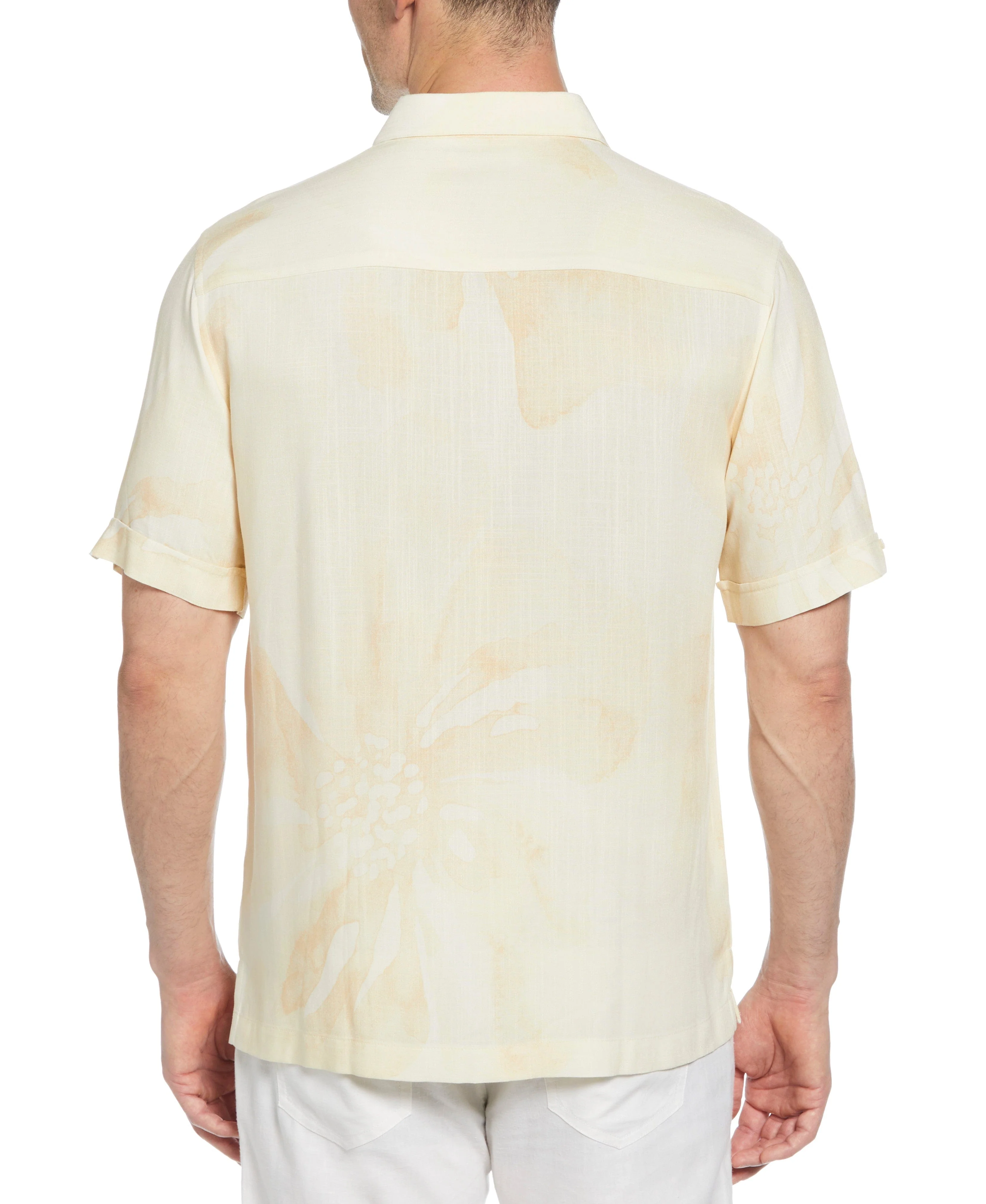 Oversized Tropical Placement Print Shirt - Image 2