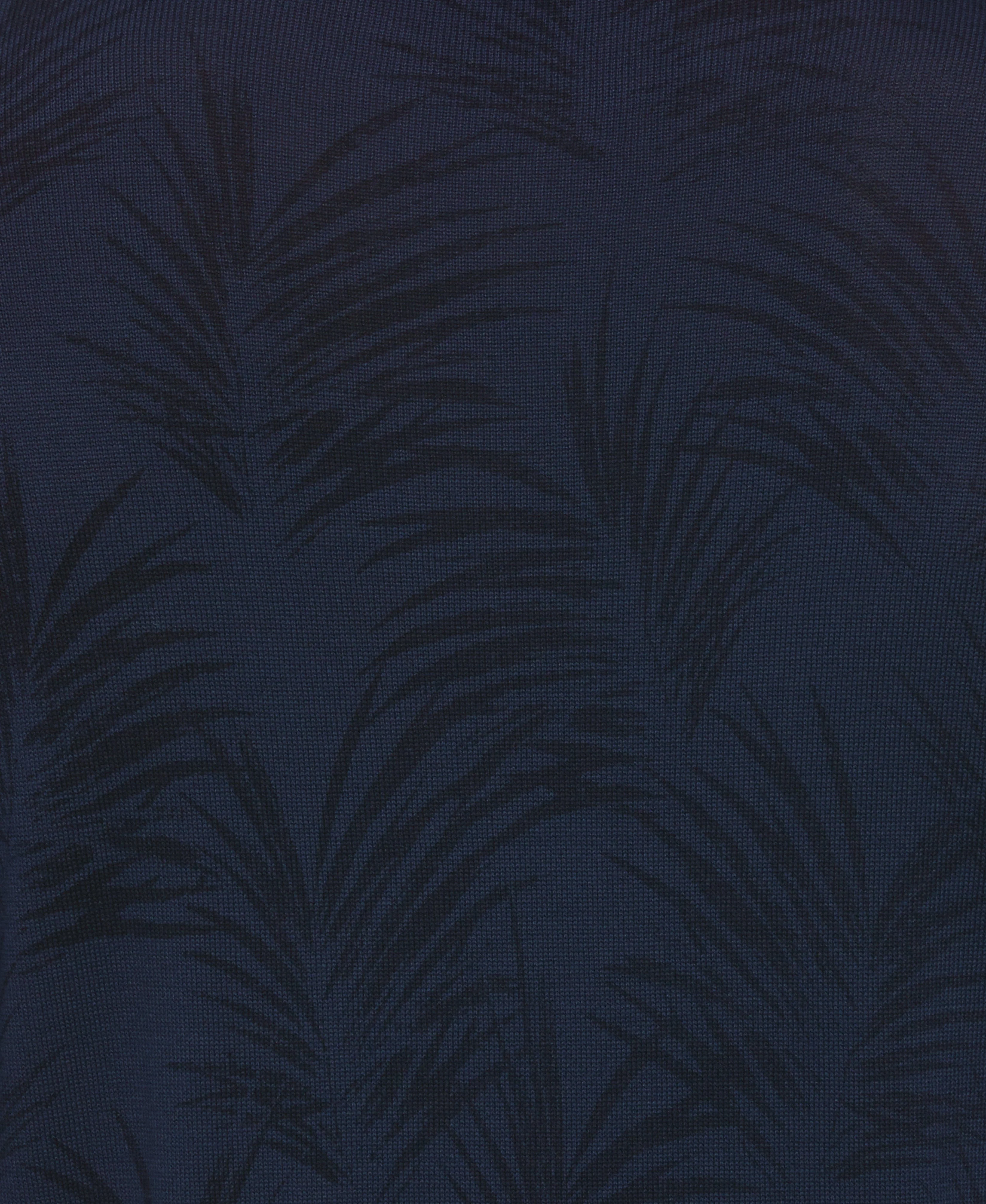 Palm Print Jacquard Sweater - Image 4