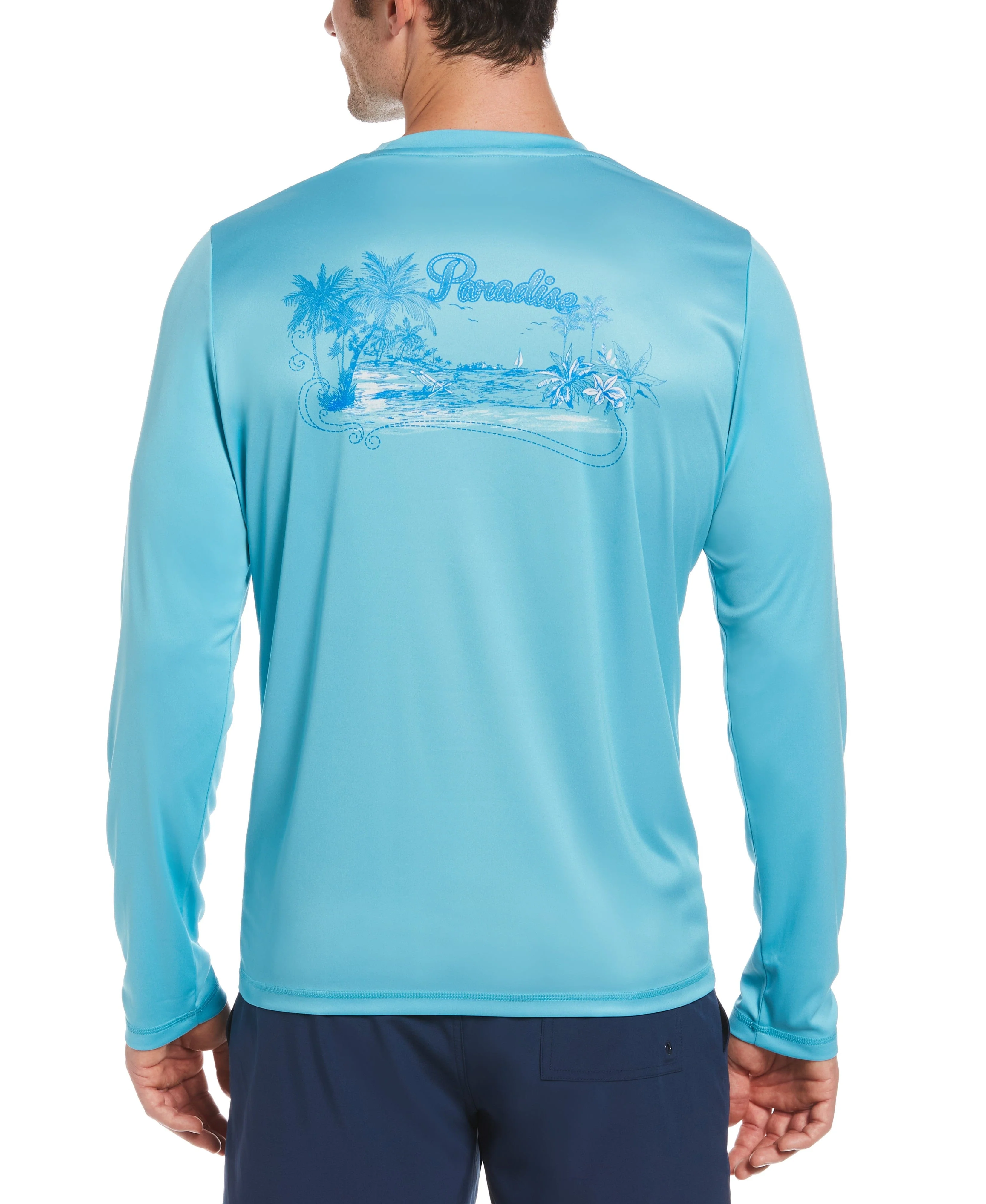 Paradise Print Sun Protection Shirt - Image 2