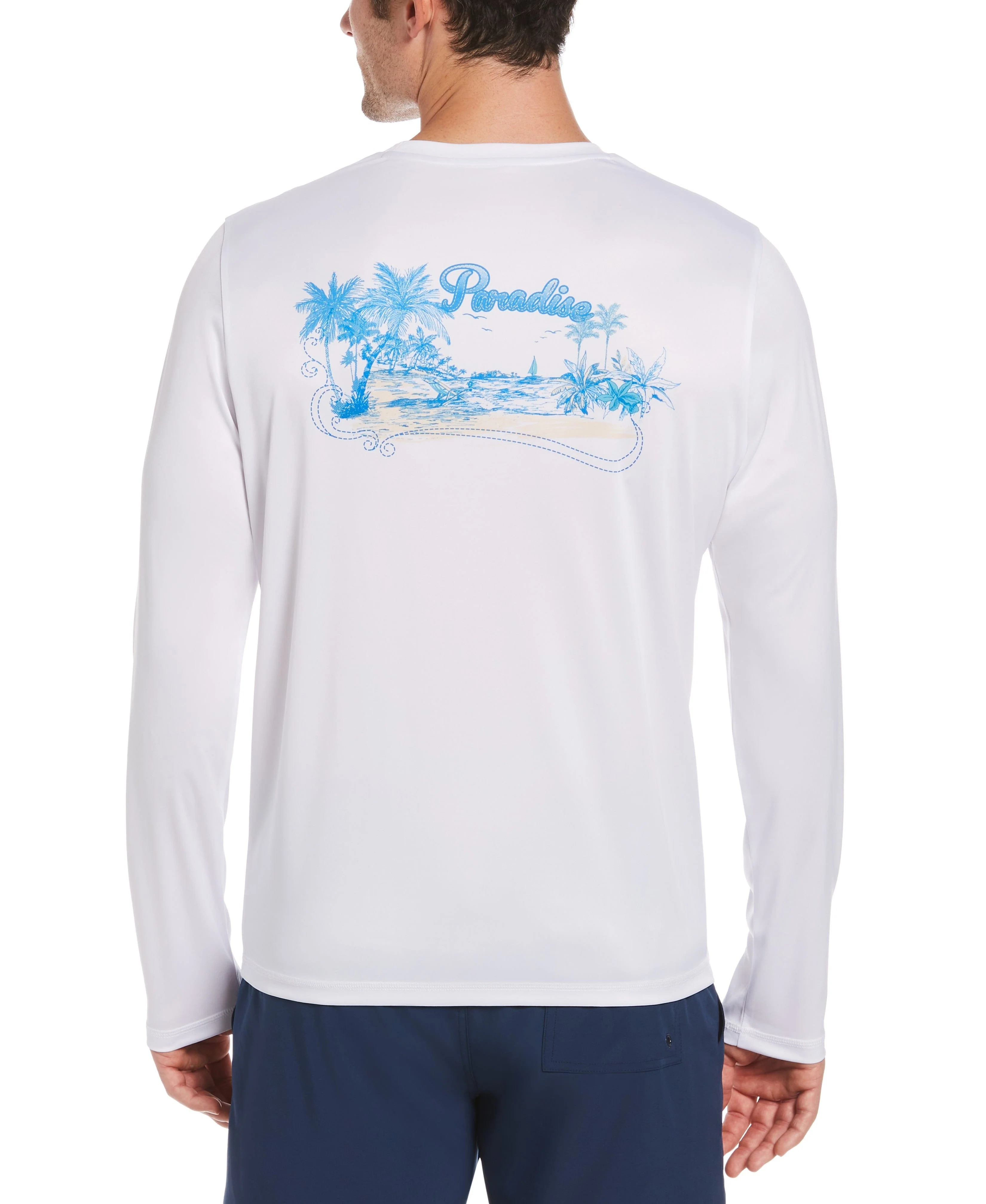 Paradise Print Sun Protection Shirt - Image 2
