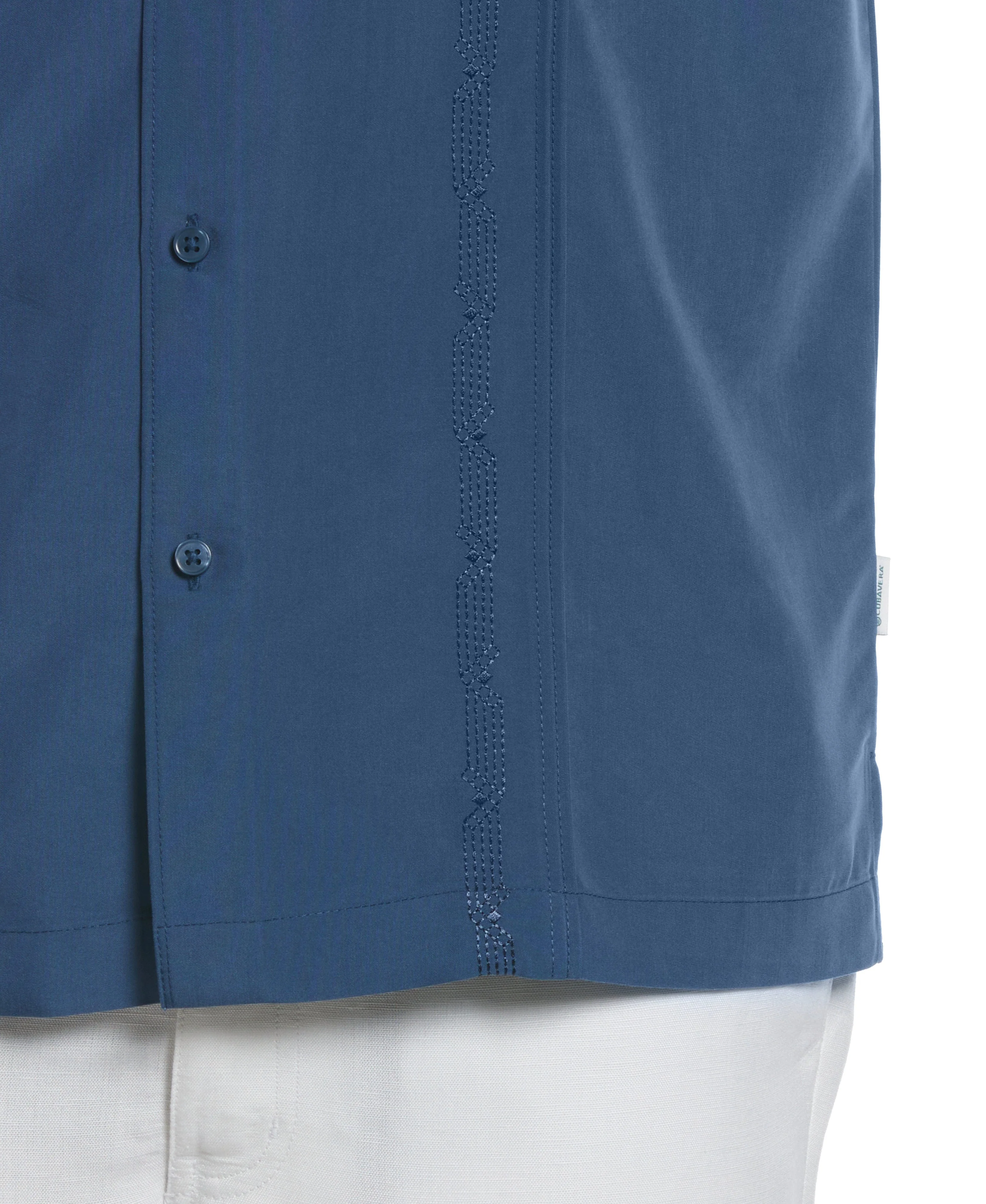 Pintuck Geo Embroidery Shirt - Image 3