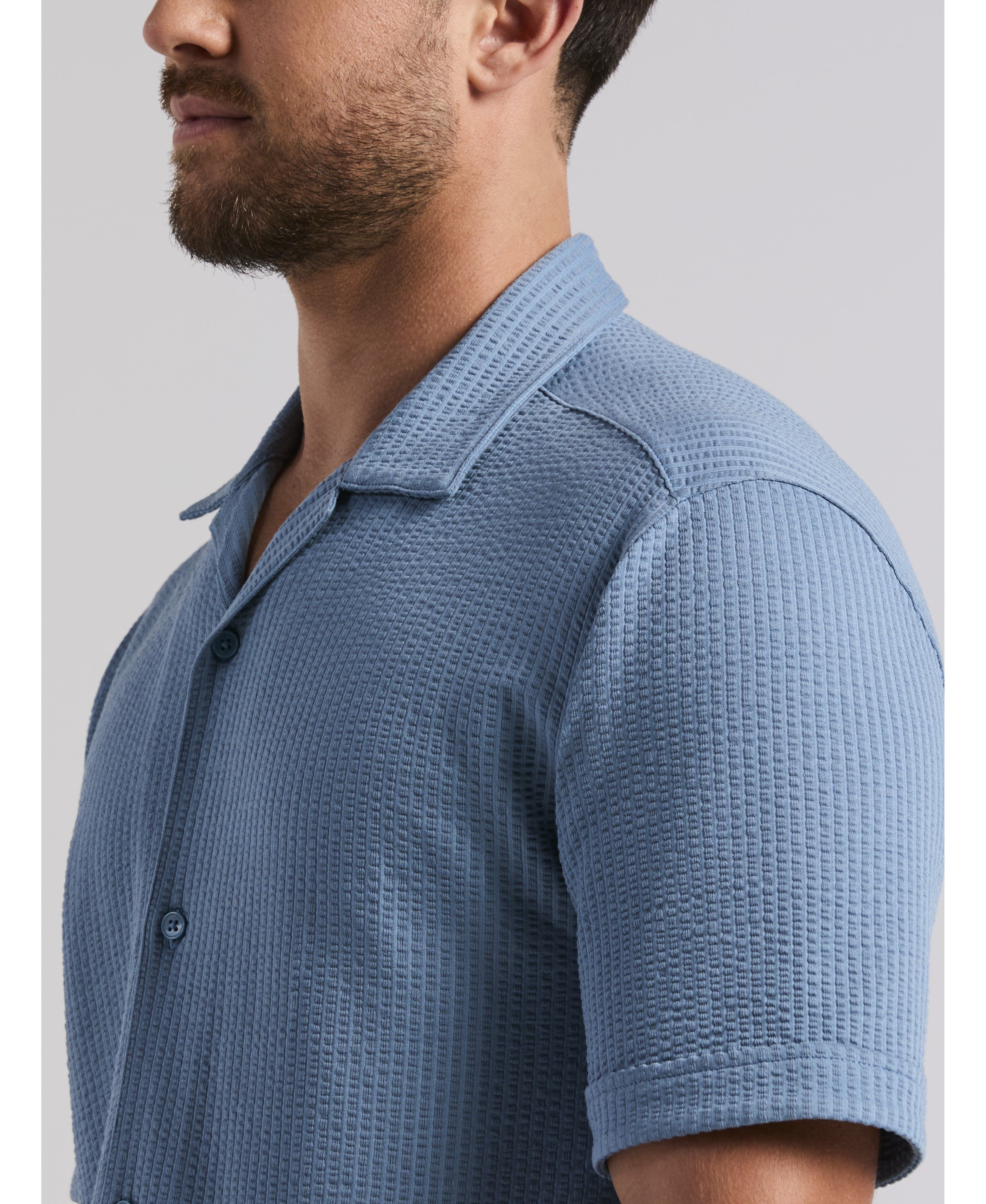 Seersucker Knit Shirt - Image 3