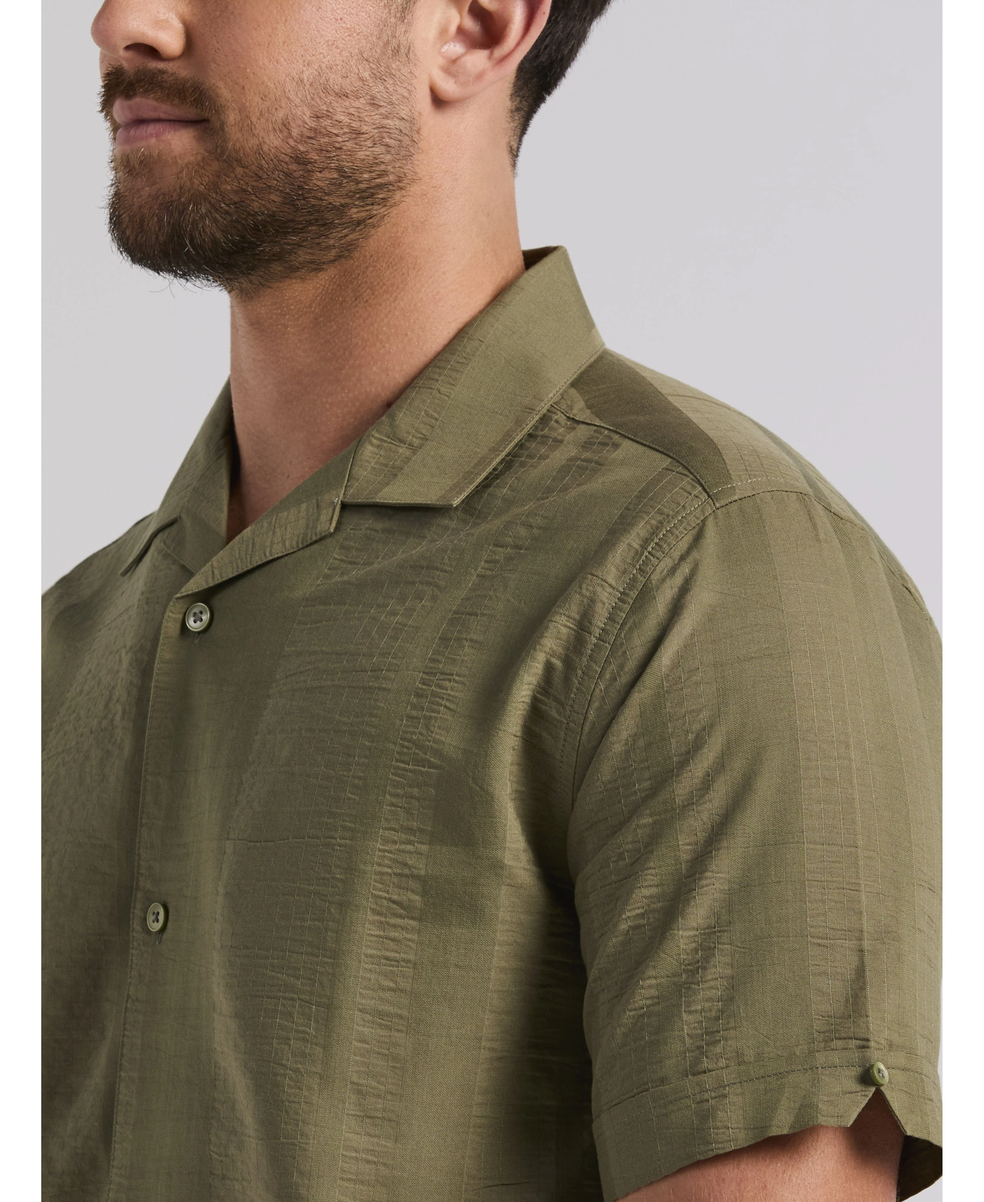 Seersucker Texture Shirt - Image 10