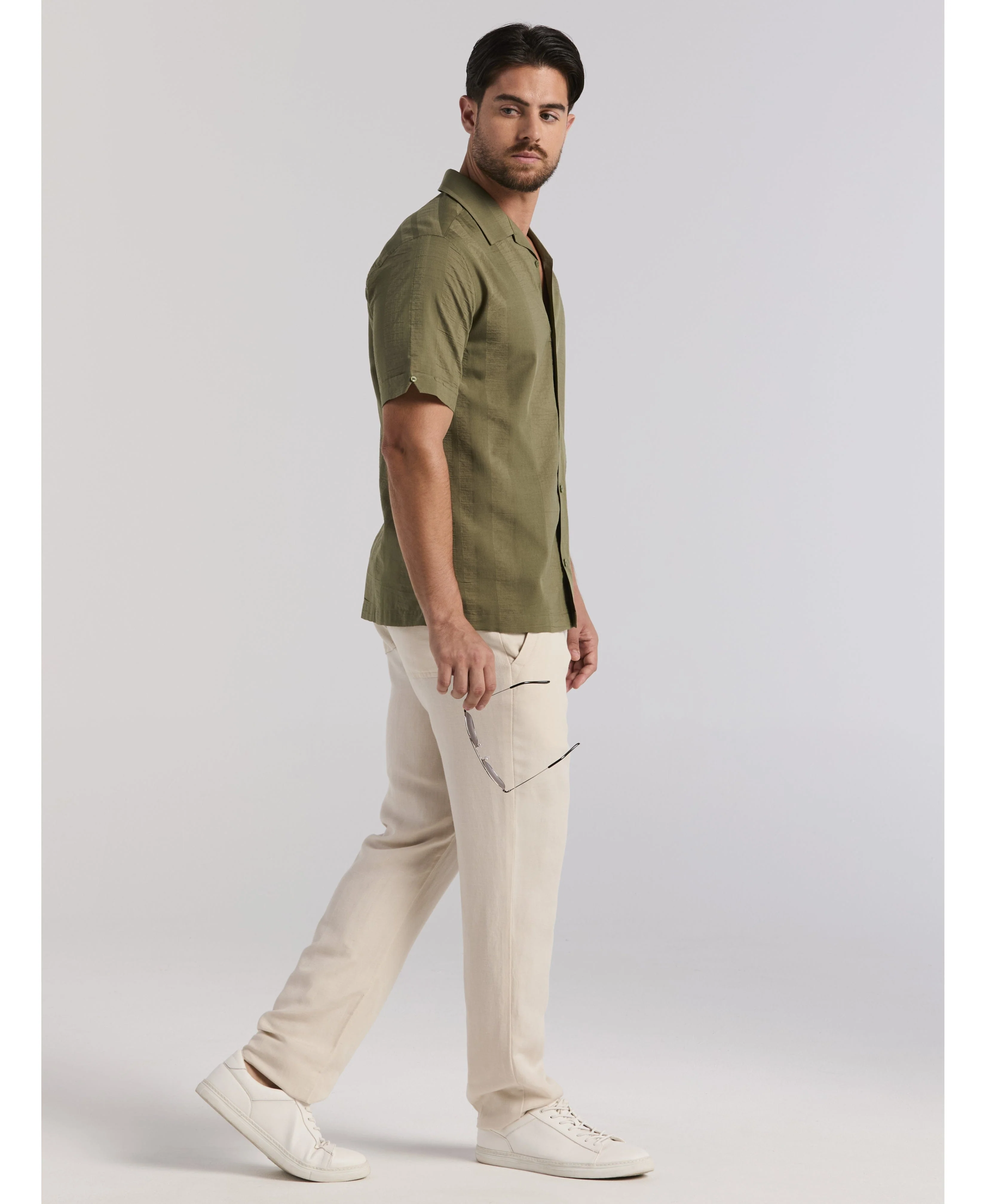 Seersucker Texture Shirt - Image 13