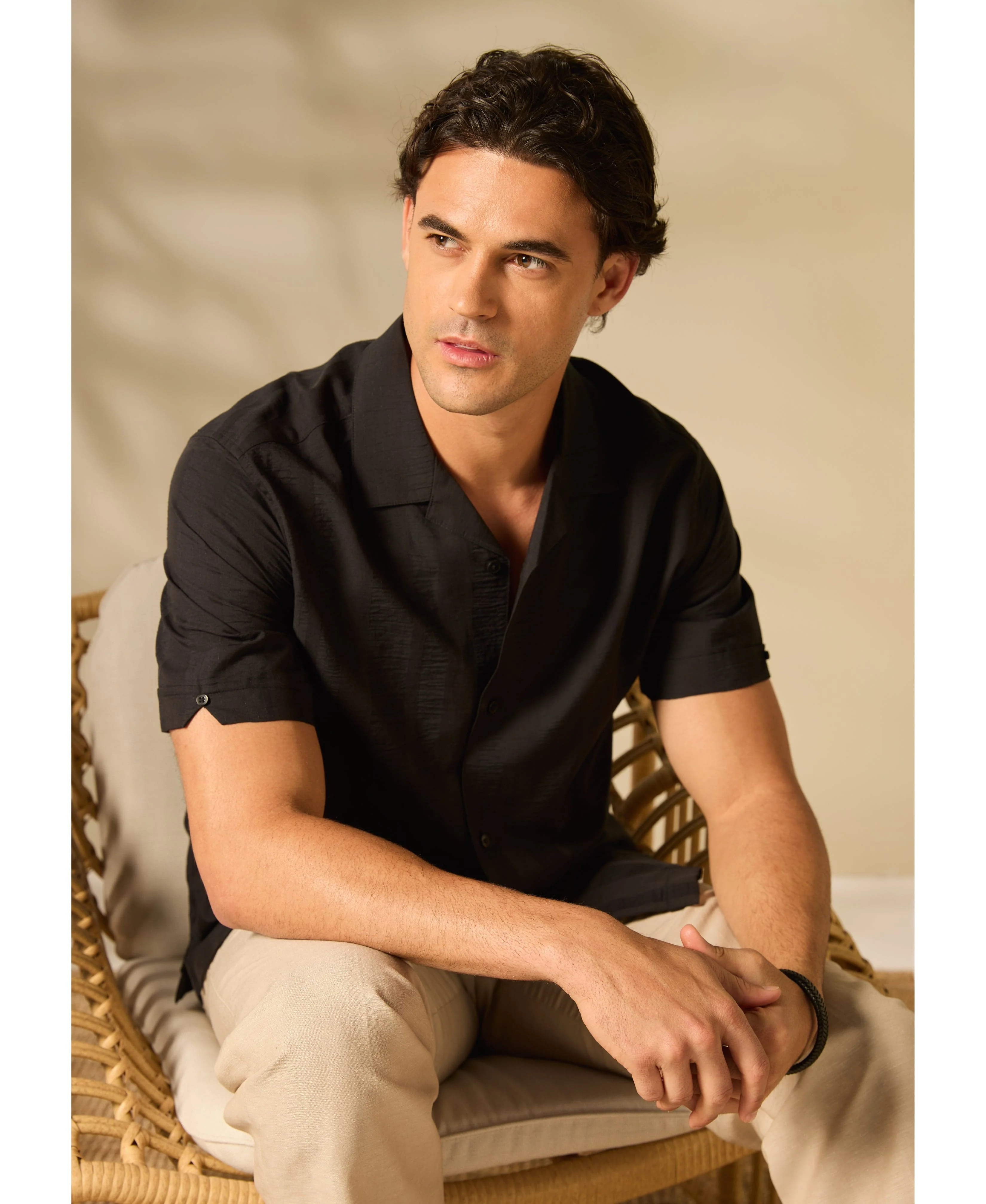 Seersucker Texture Shirt - Image 2
