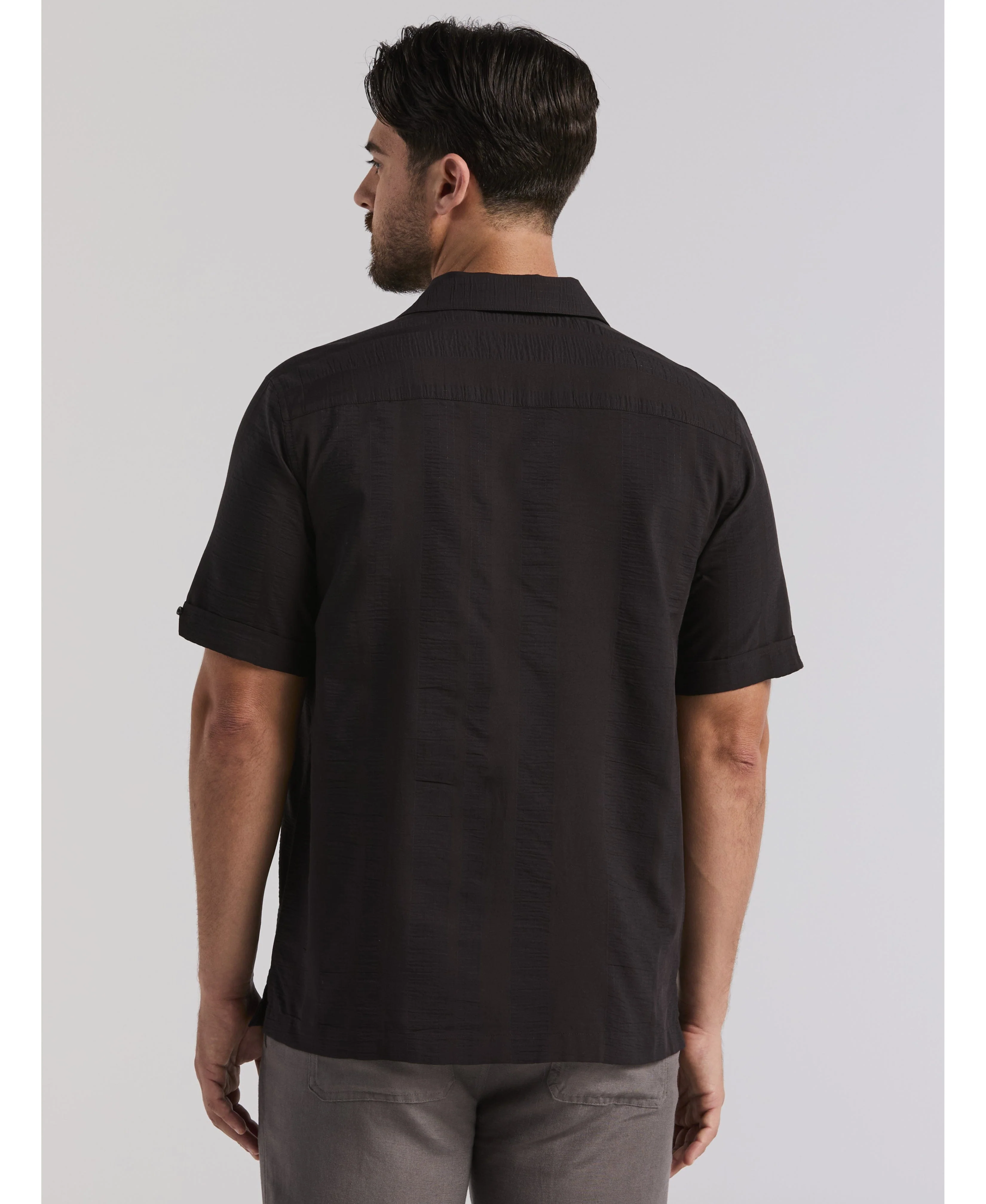 Seersucker Texture Shirt - Image 3