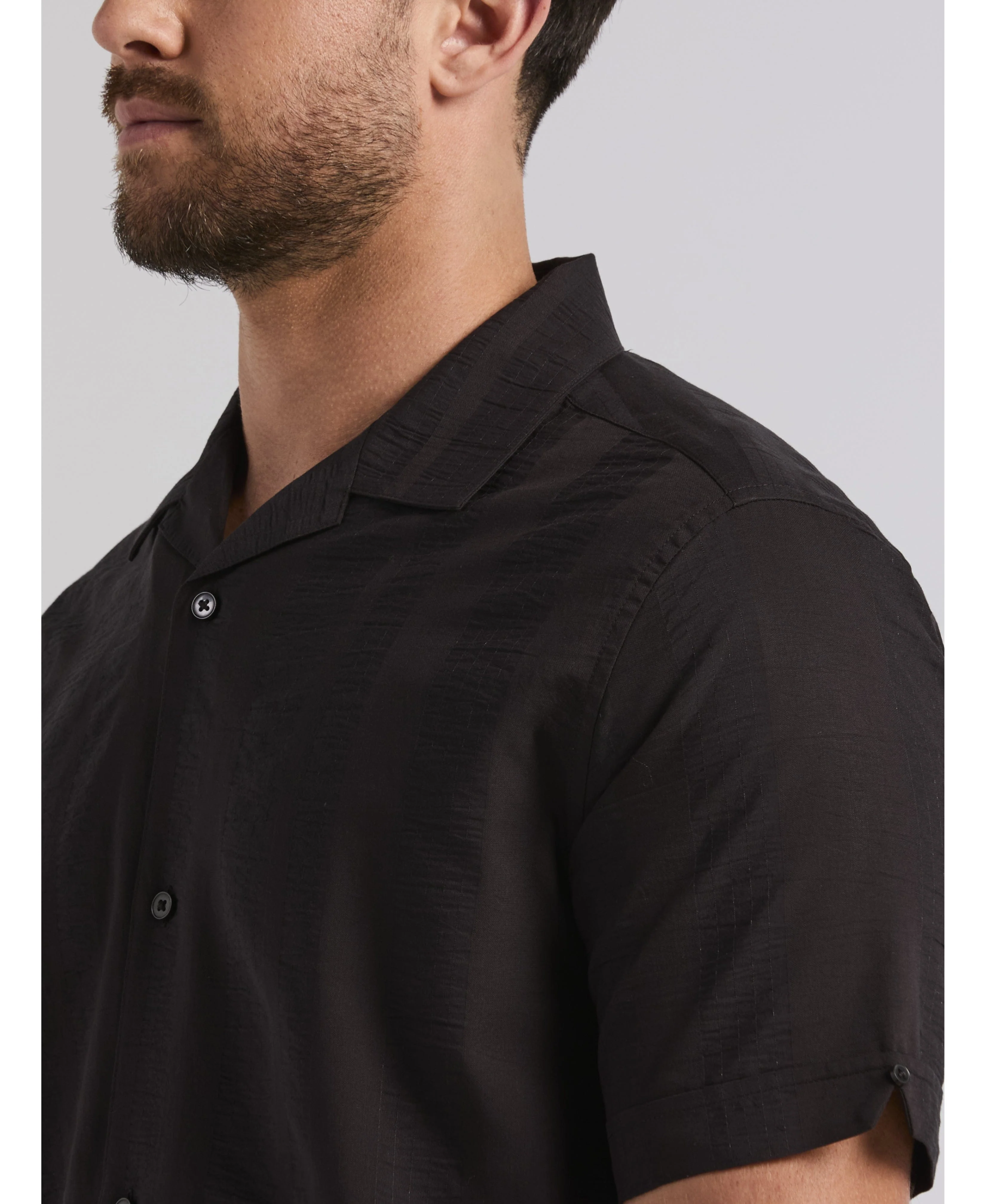 Seersucker Texture Shirt - Image 4