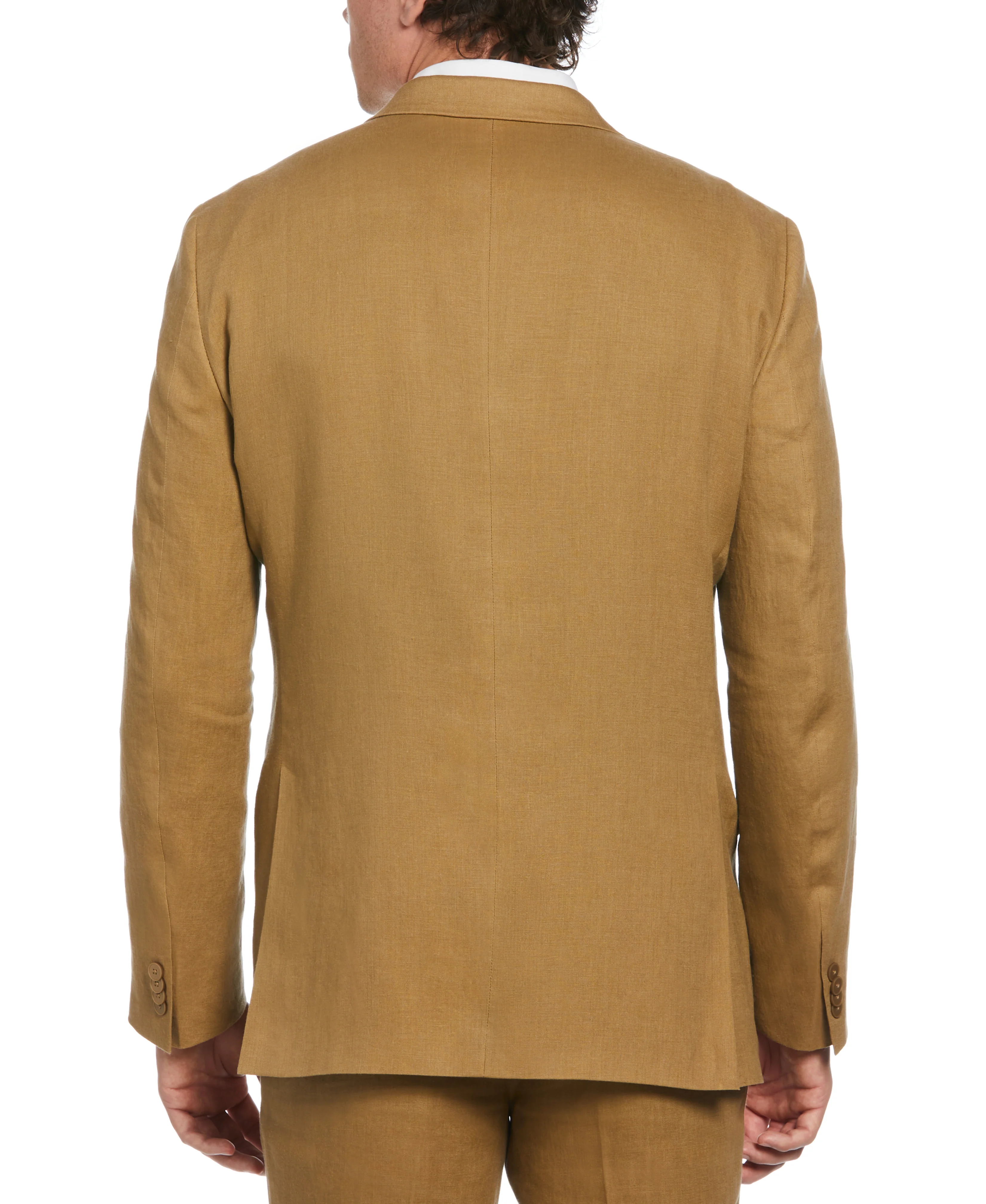 100% Linen Single-Breasted Suit Jacket - Image 8