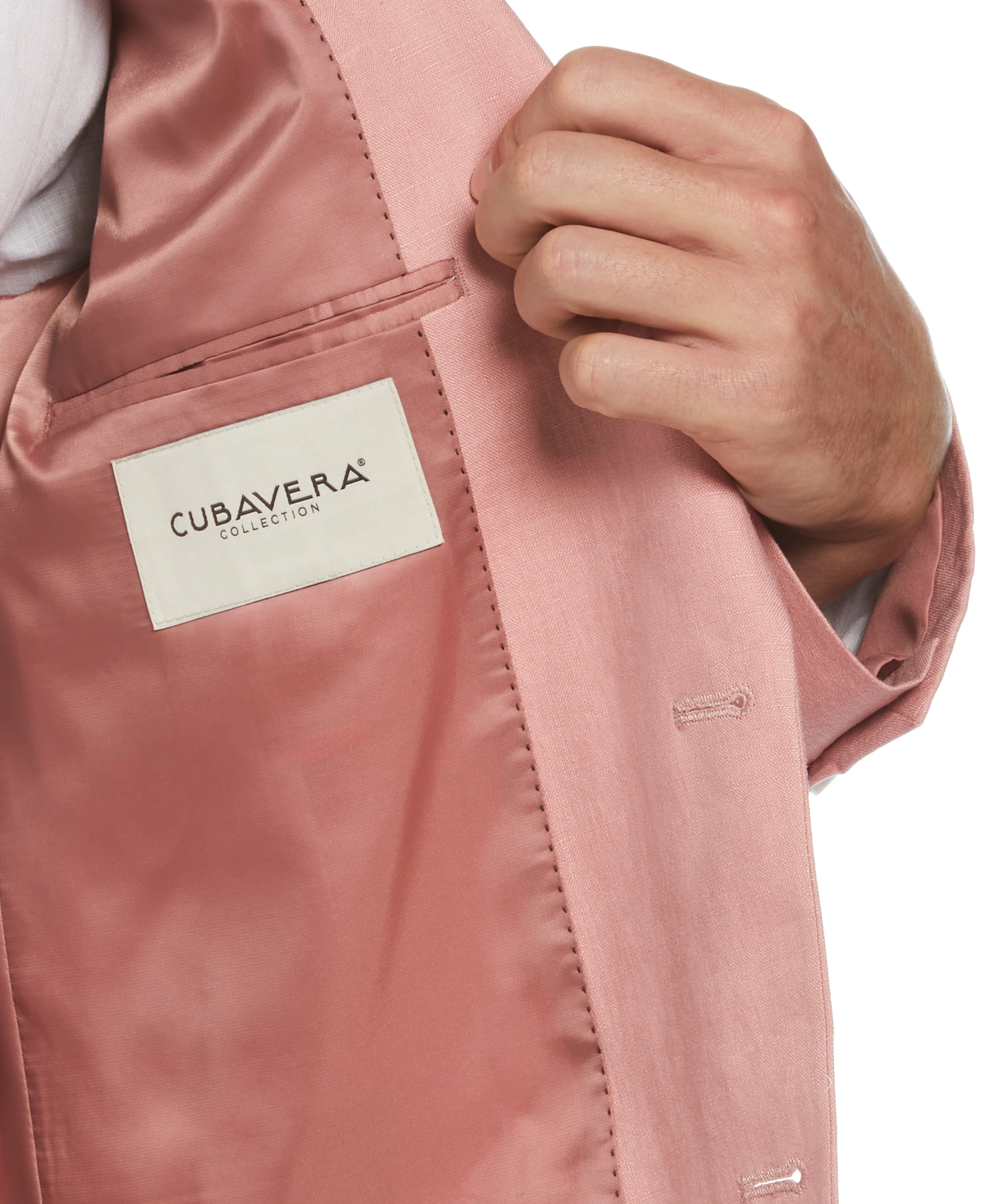 100% Linen Single-Breasted Sport Coat - Image 3