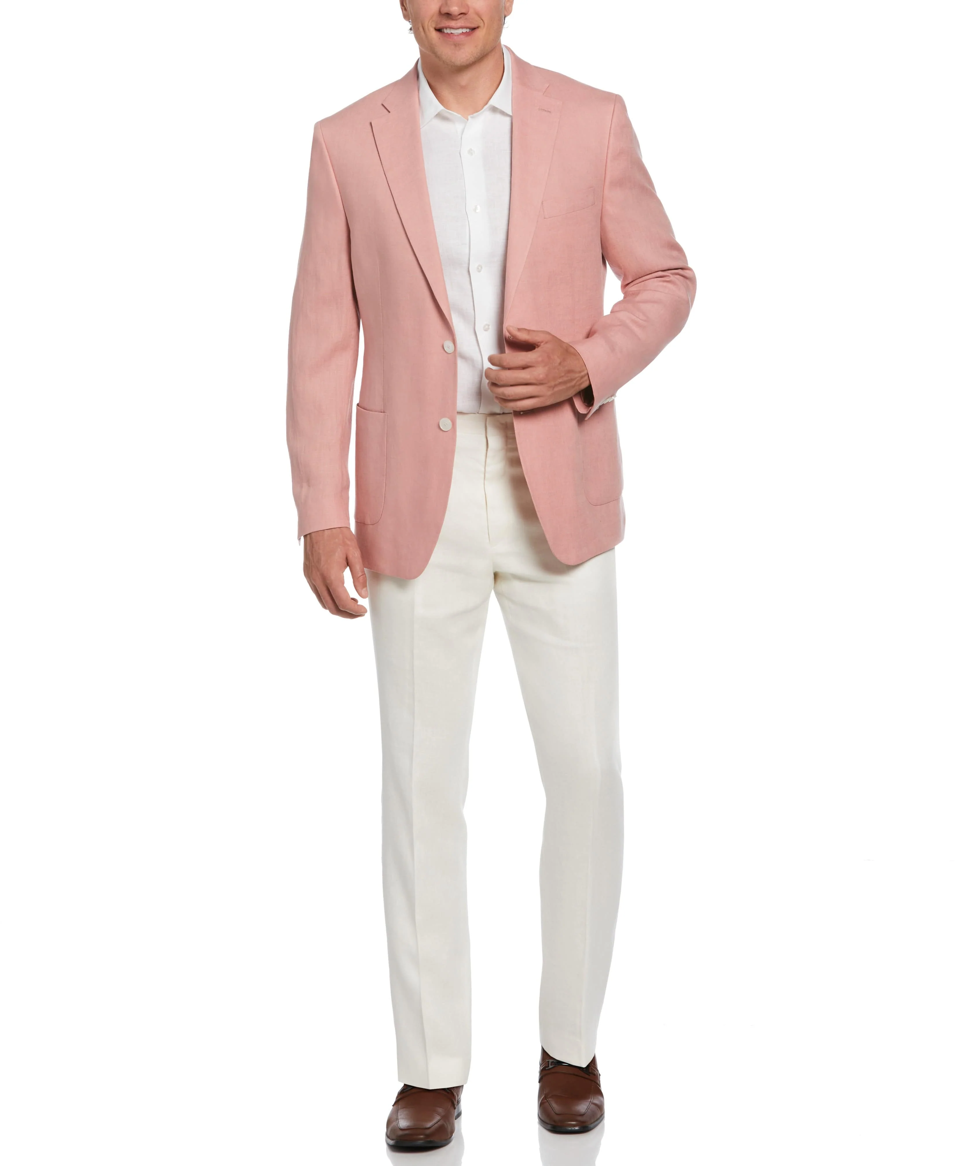 100% Linen Single-Breasted Sport Coat - Image 5