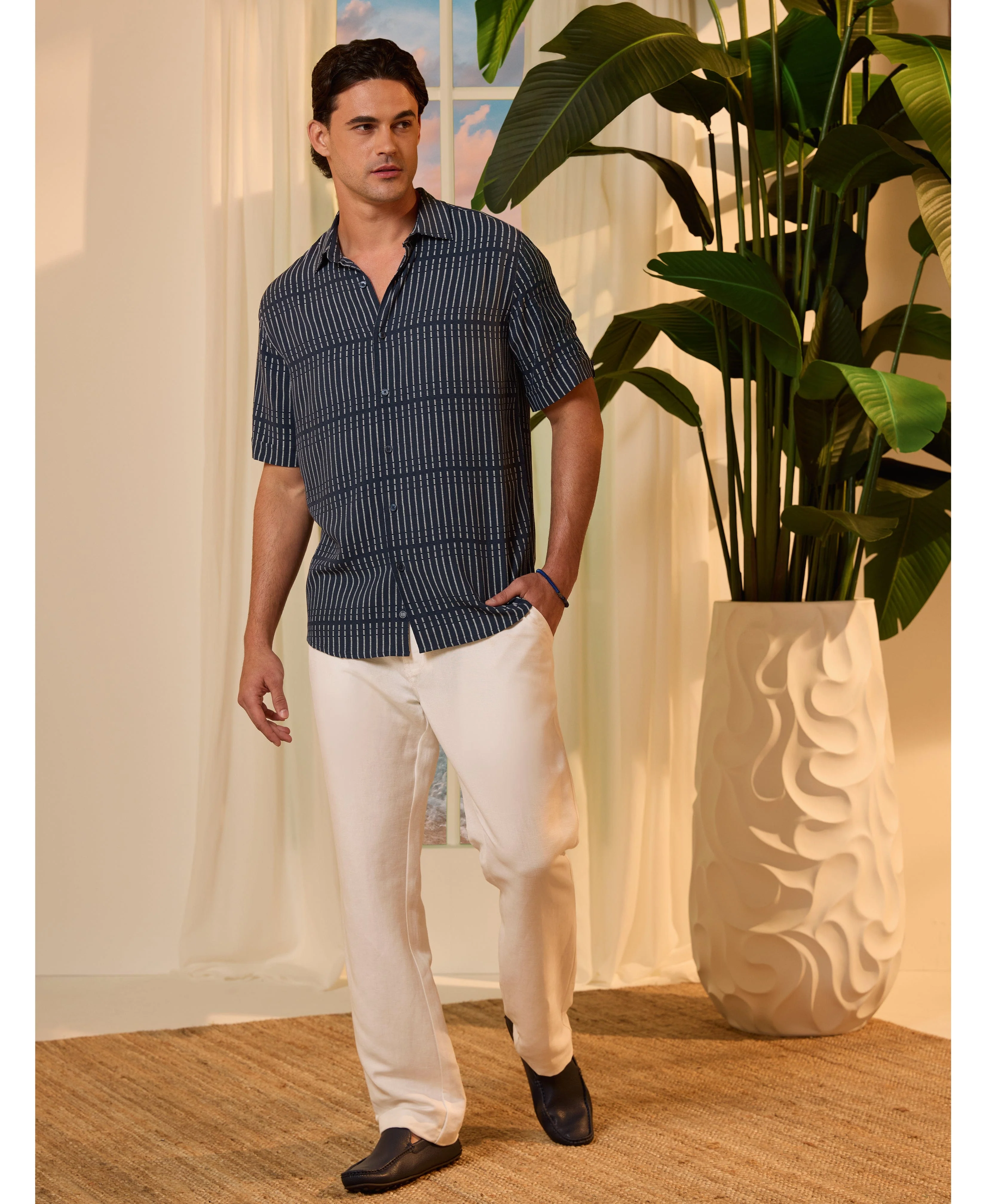 Stripe Print Shirt - Image 2