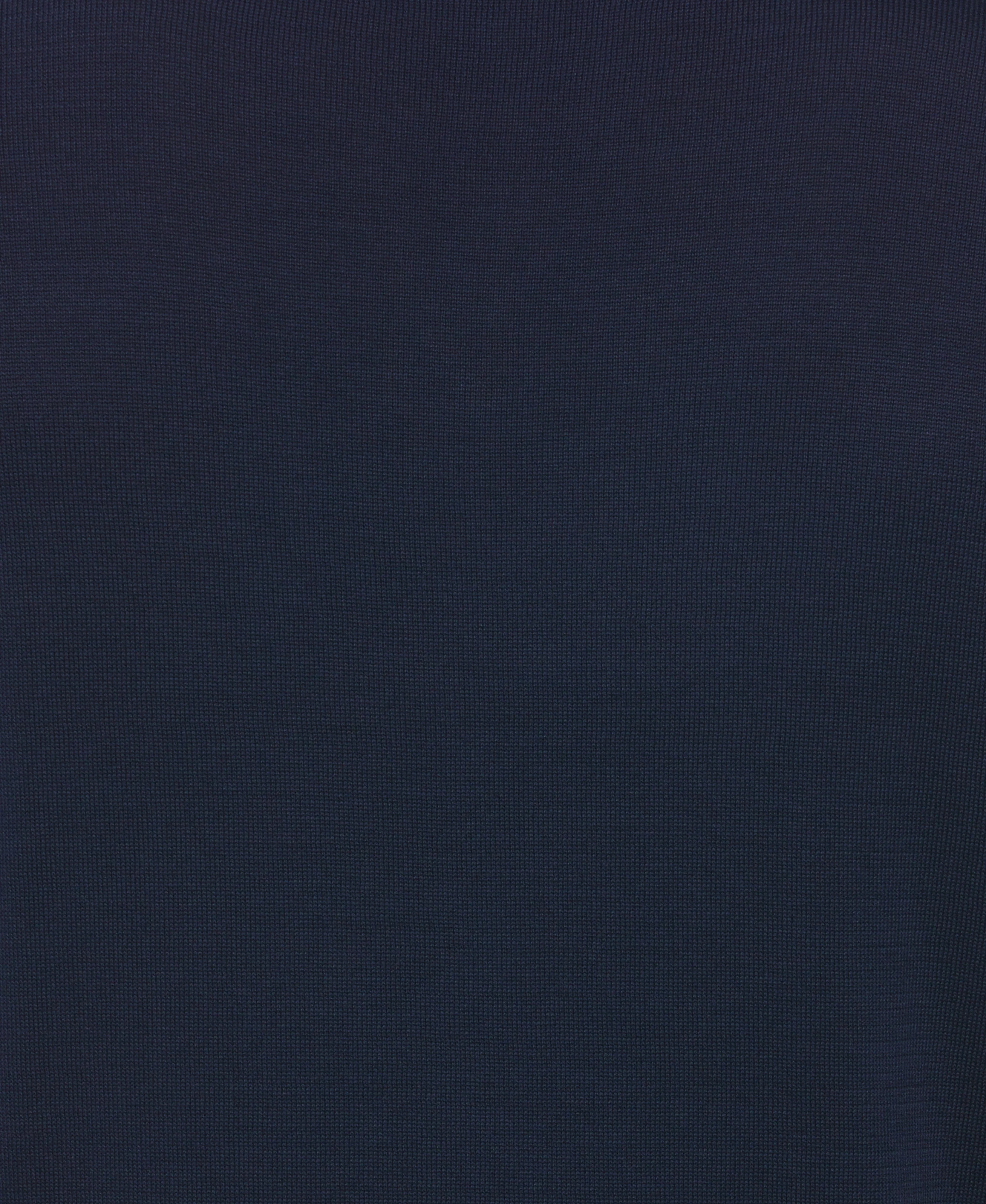 Striped Johnny Collar Polo Sweater - Image 5