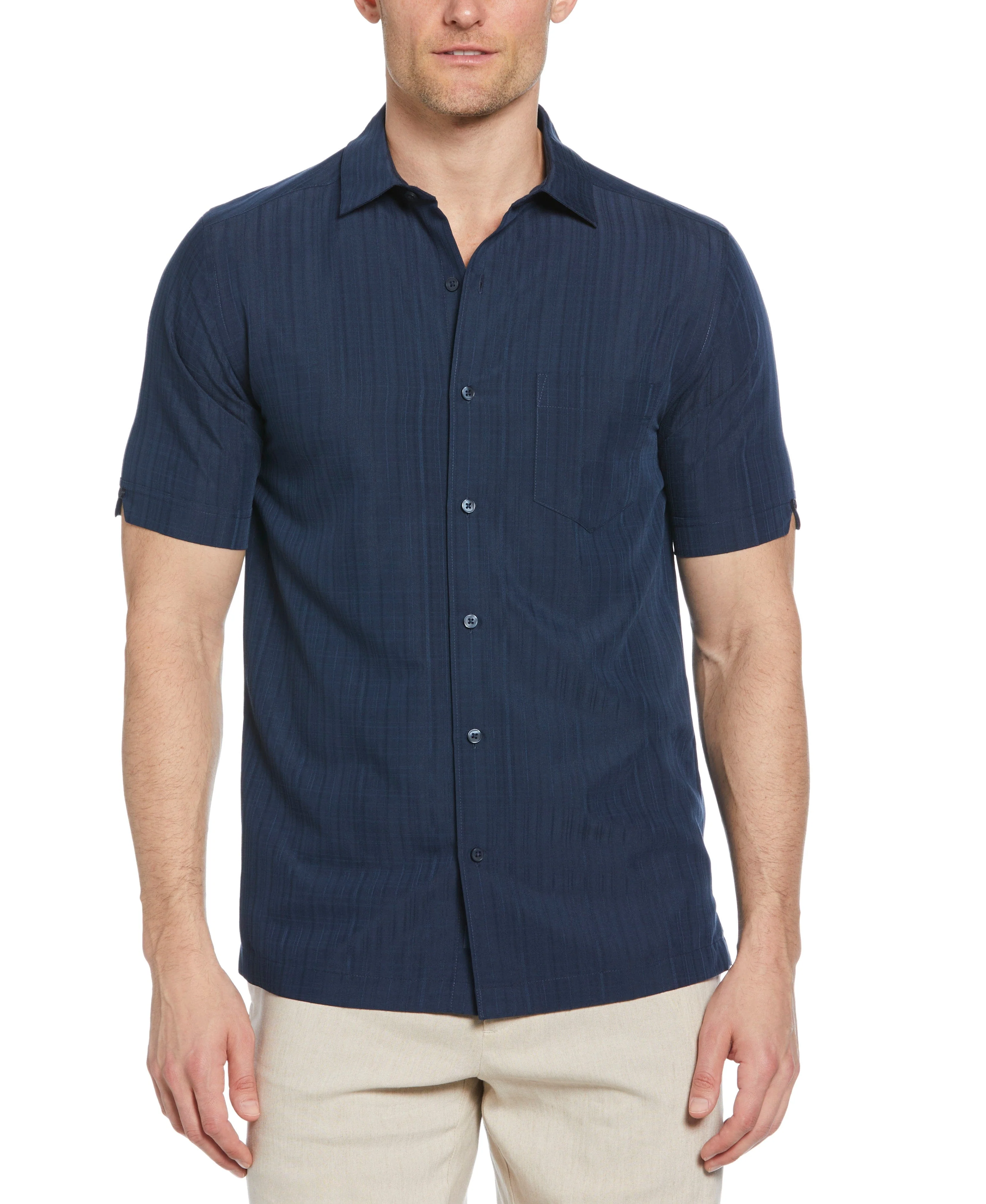 Classic Textured One Pocket Shirt - Image 6