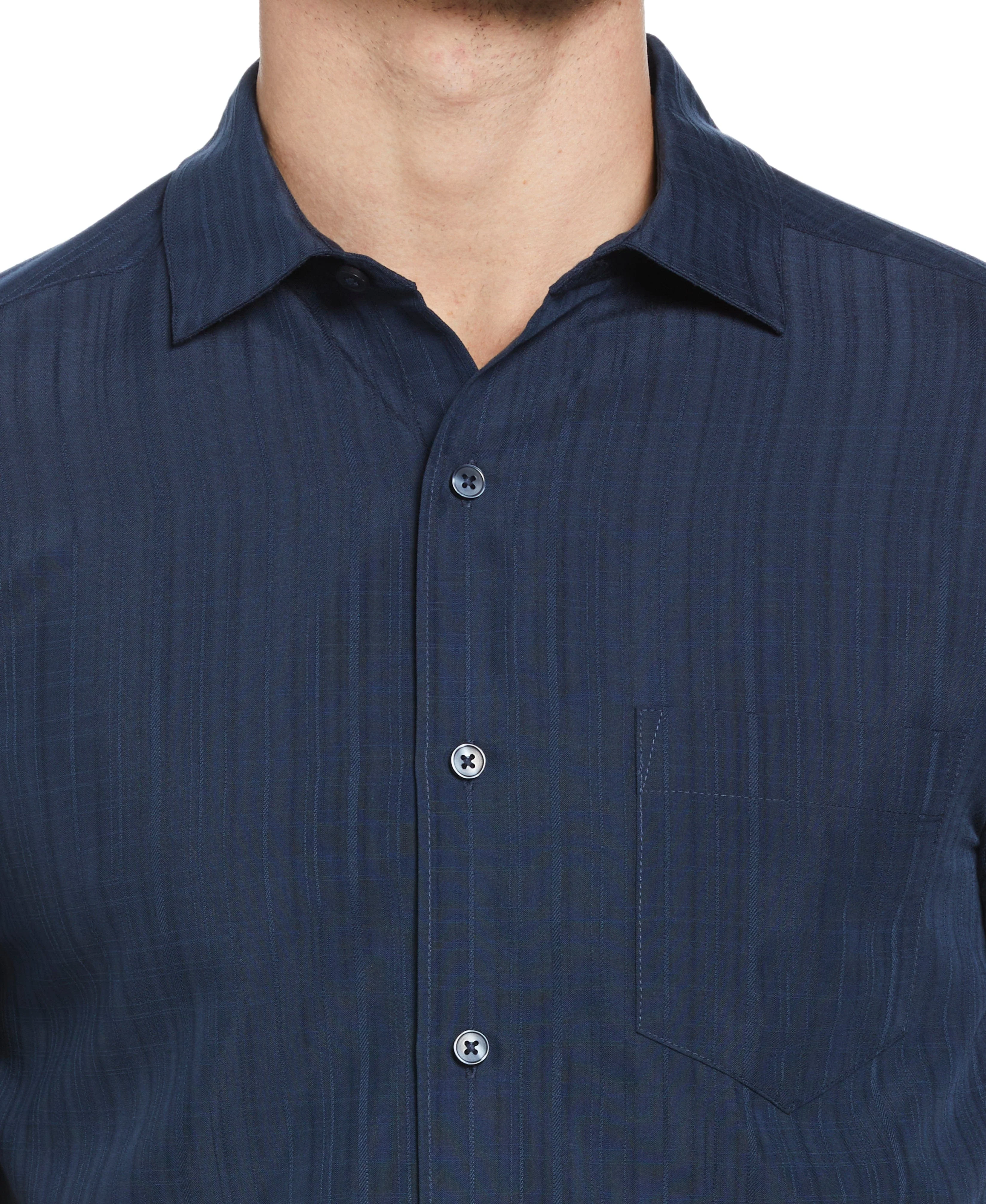Classic Textured One Pocket Shirt - Image 9