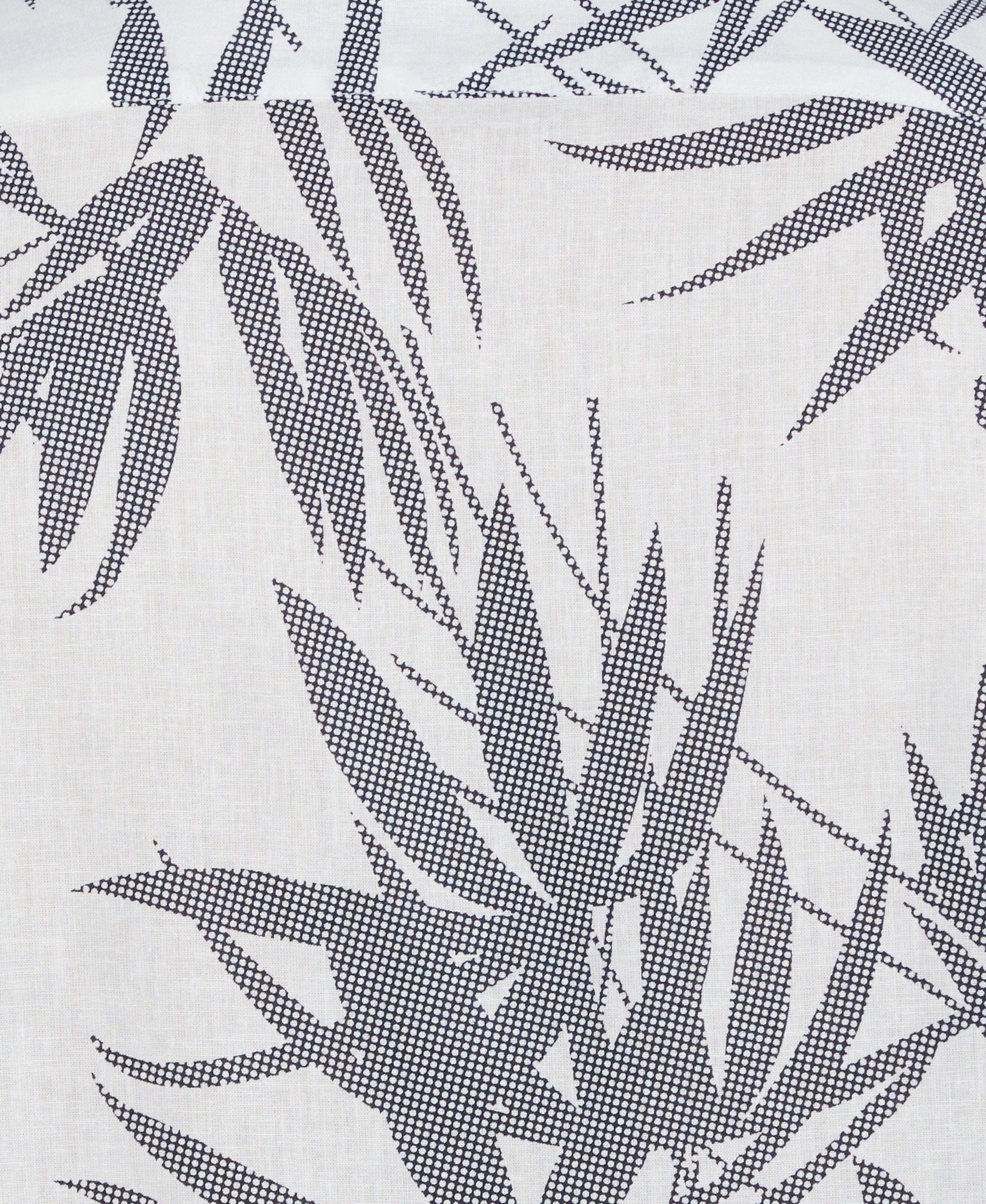 Textured Fern Print Shirt - Image 5