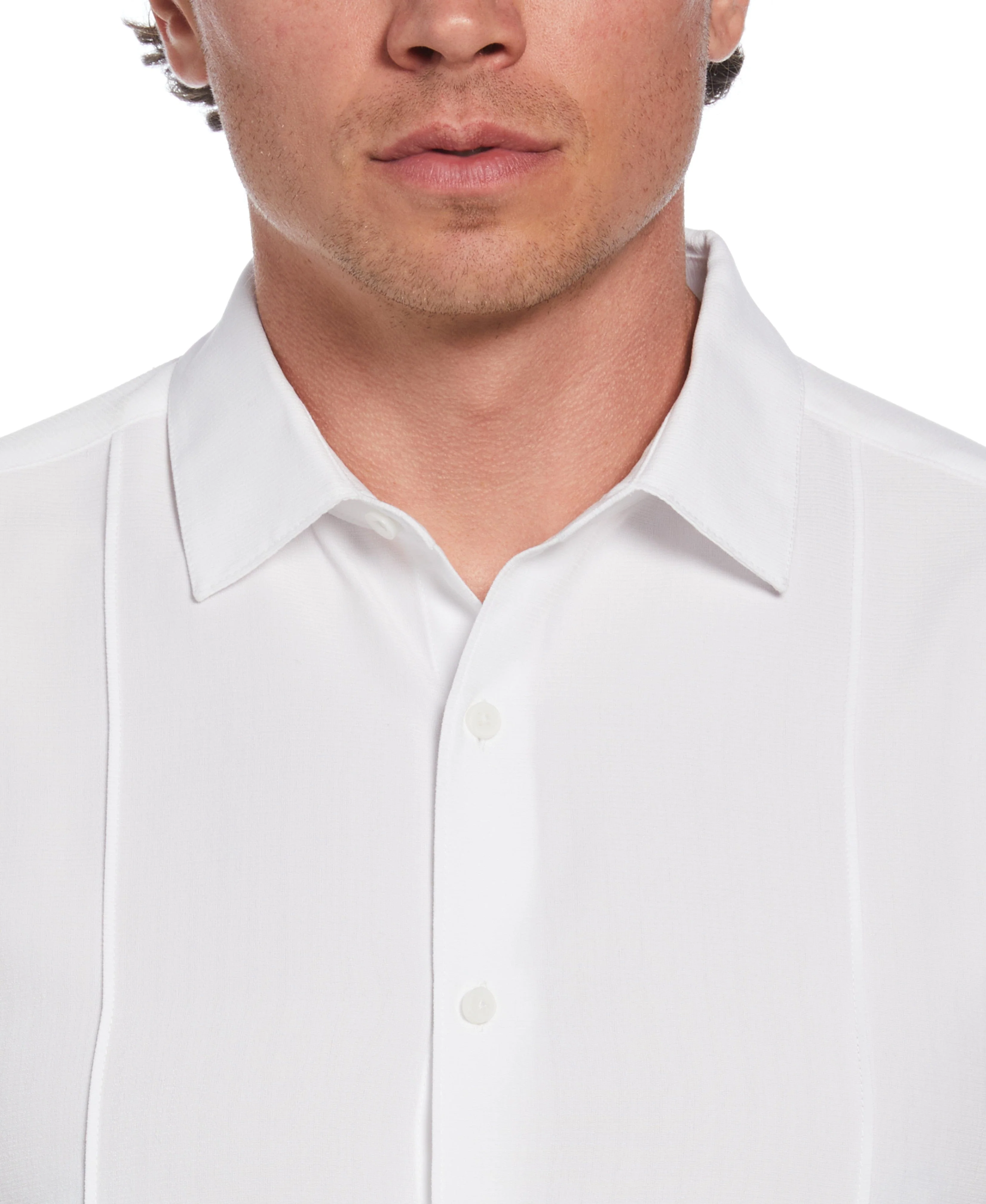 Textured One-Tuck Panel Shirt - Image 4