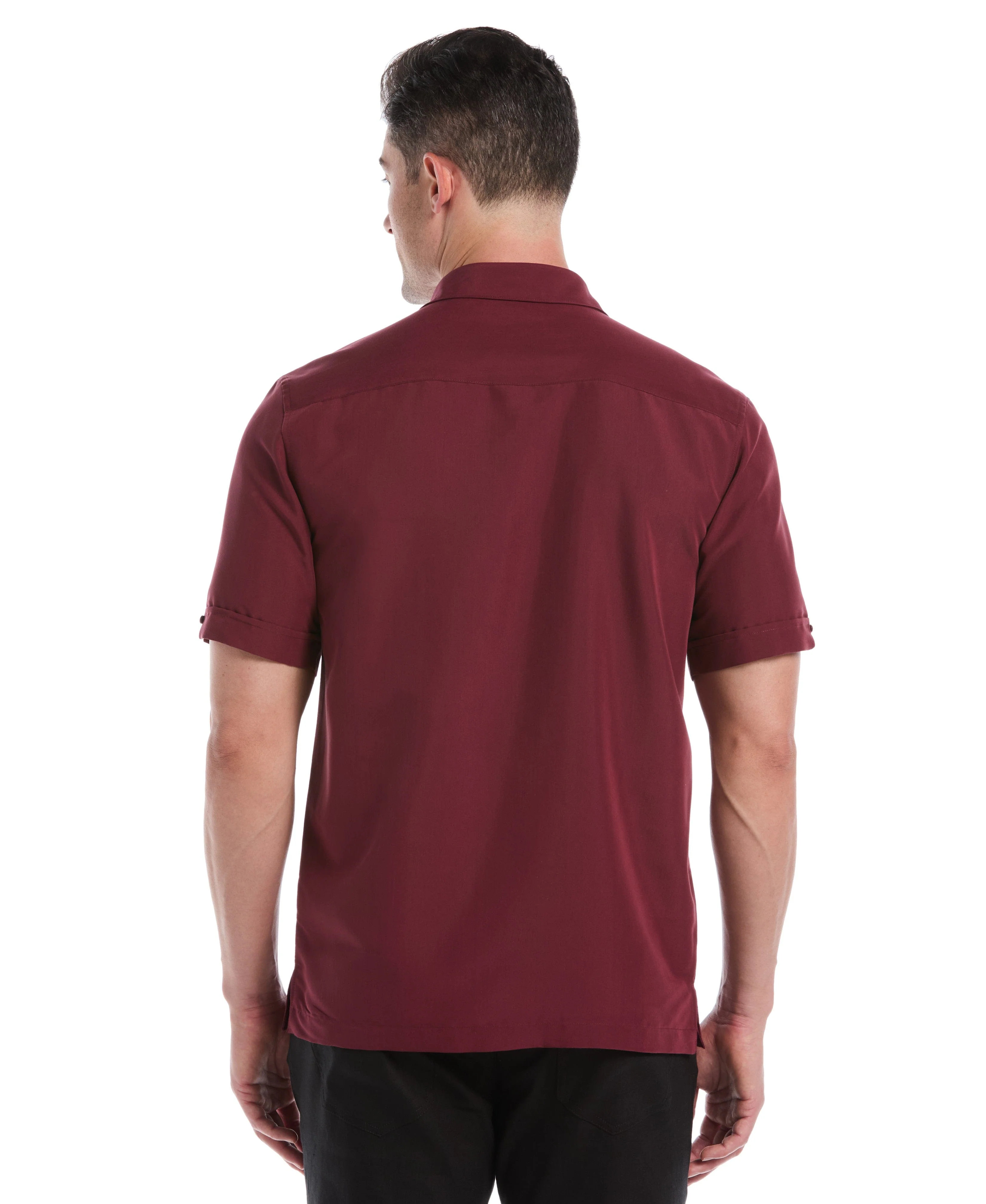 Tonal Argyle Embroidery Shirt - Image 2