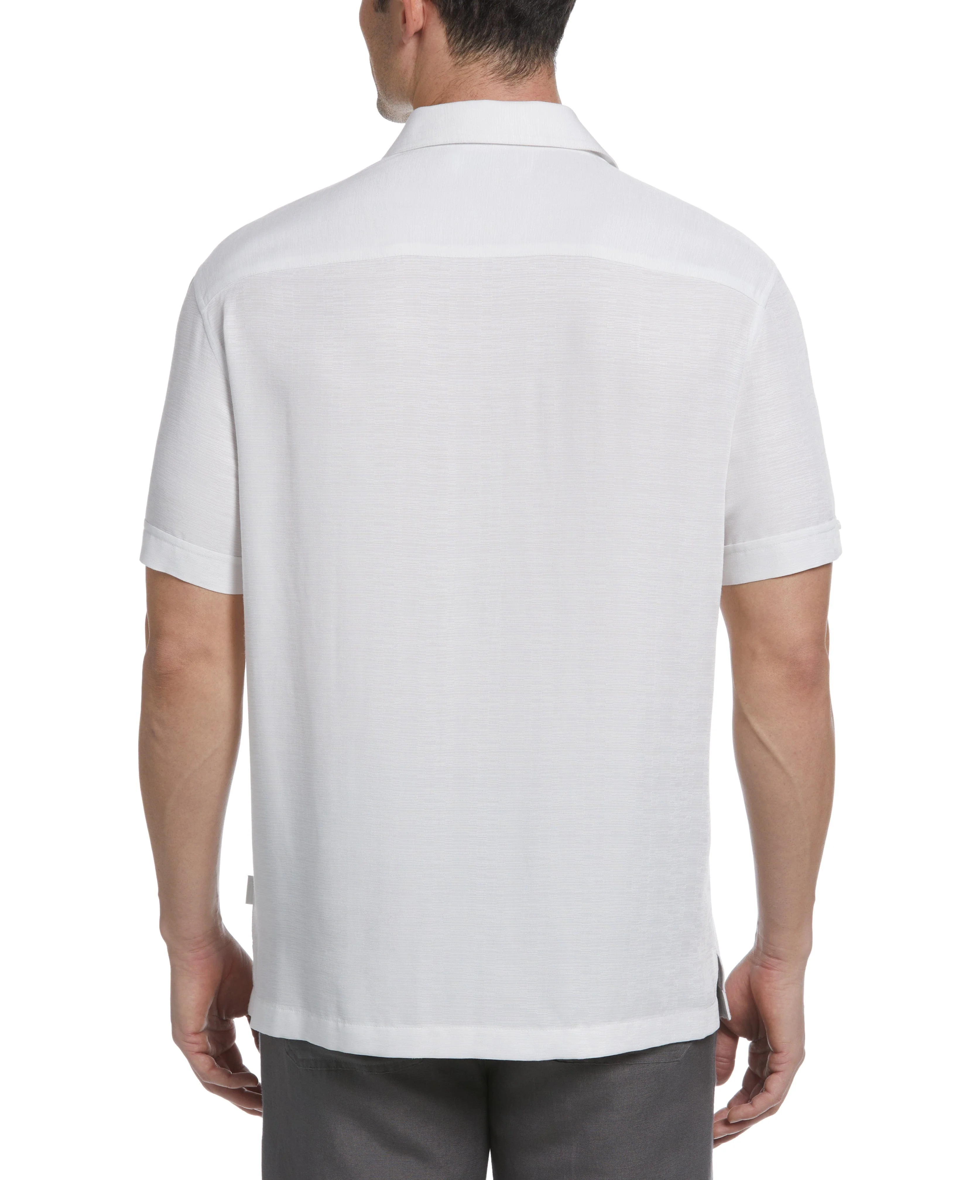 Tropical Chest Print Camp Collar Shirt - Image 2