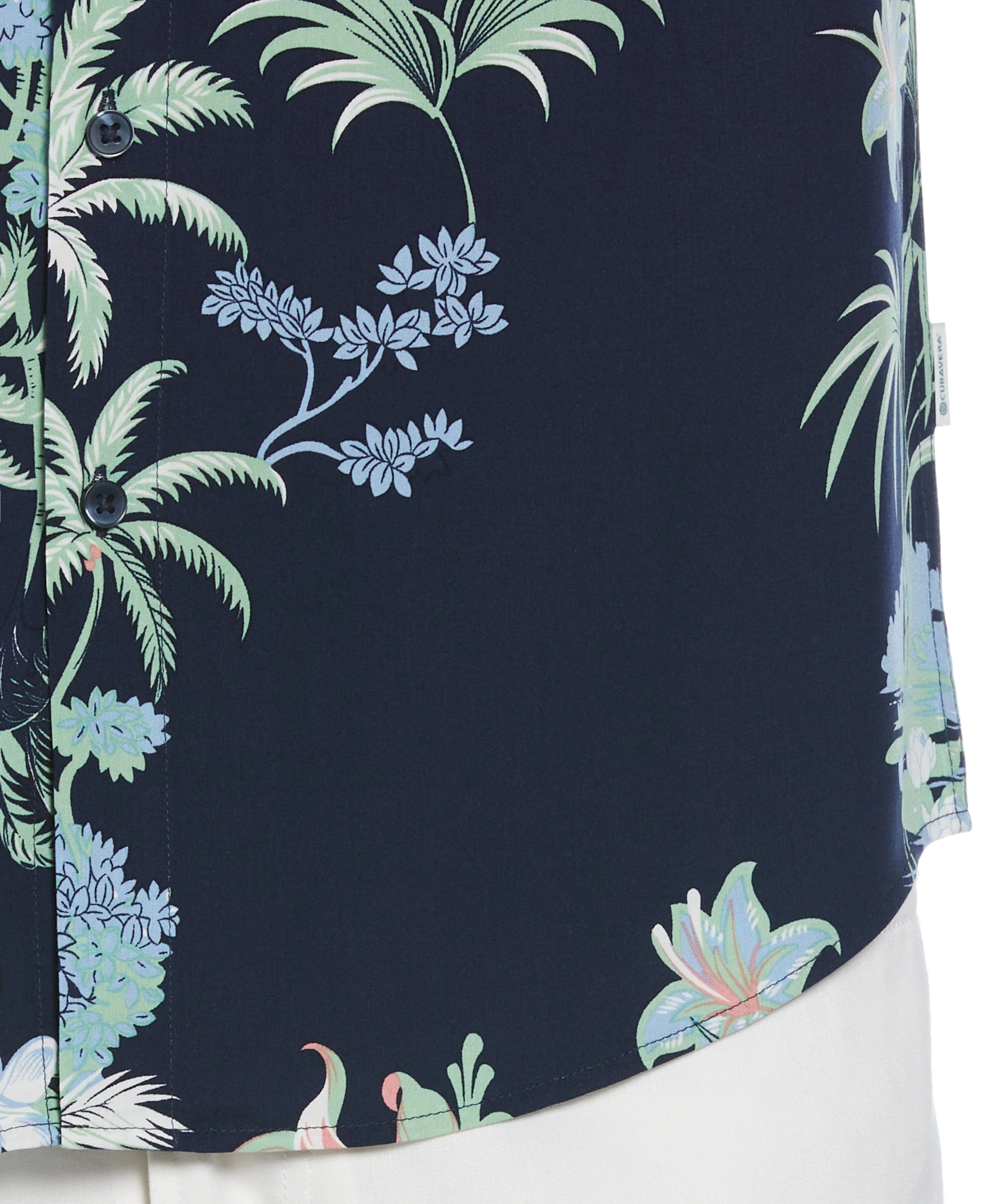 Tropical Flamingo Print Shirt - Image 3