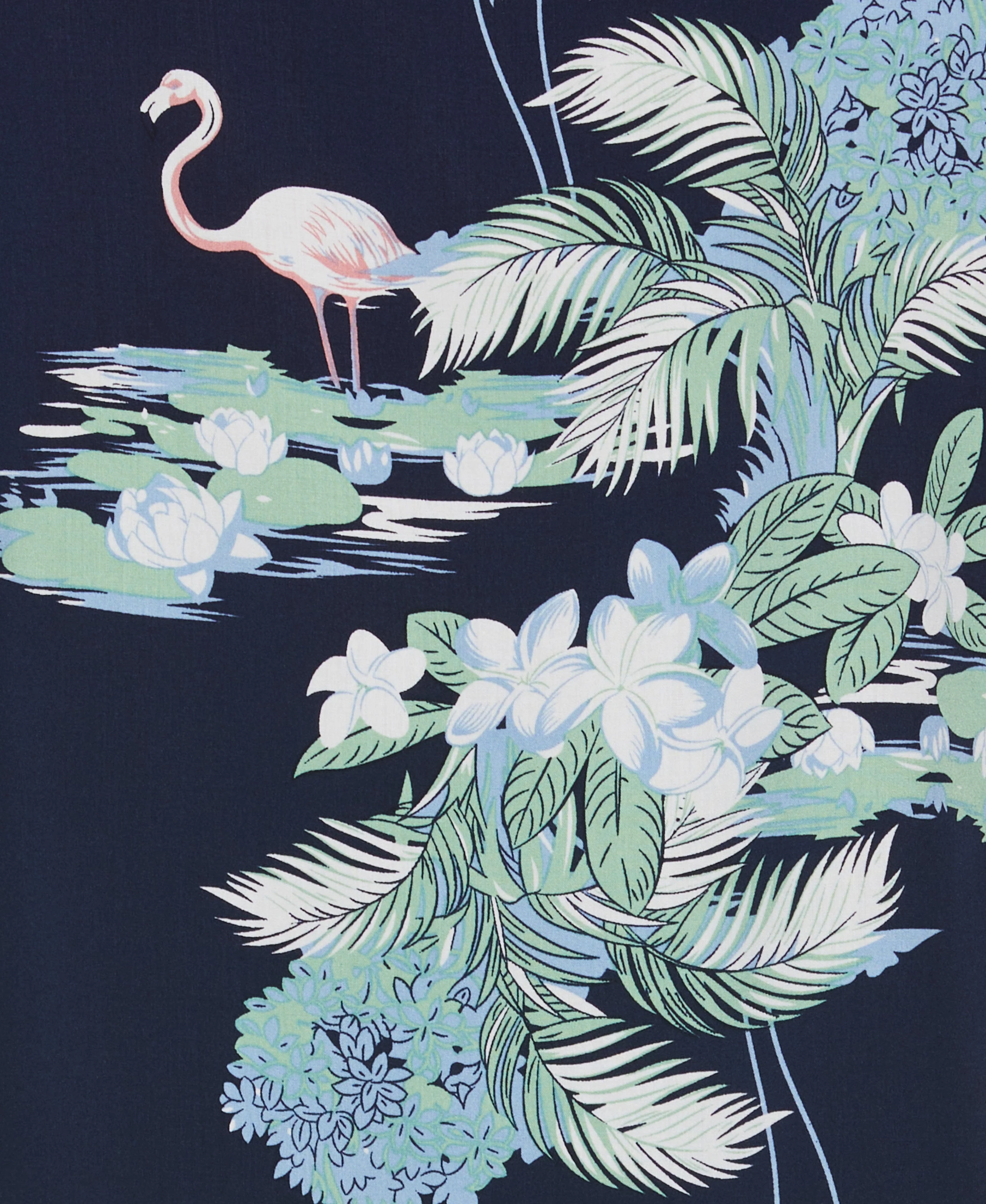 Tropical Flamingo Print Shirt - Image 5