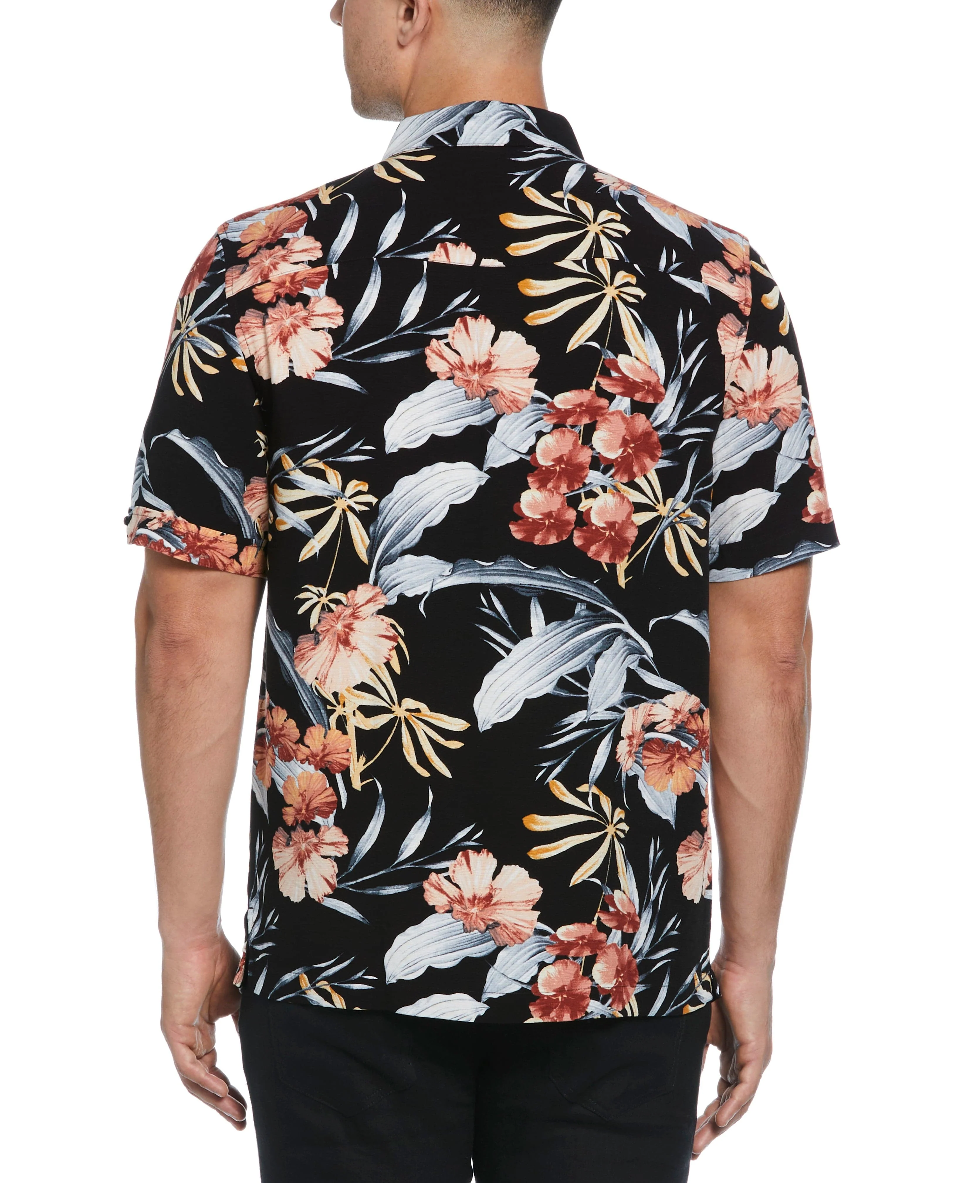 Tropical Floral Print Shirt - Image 2