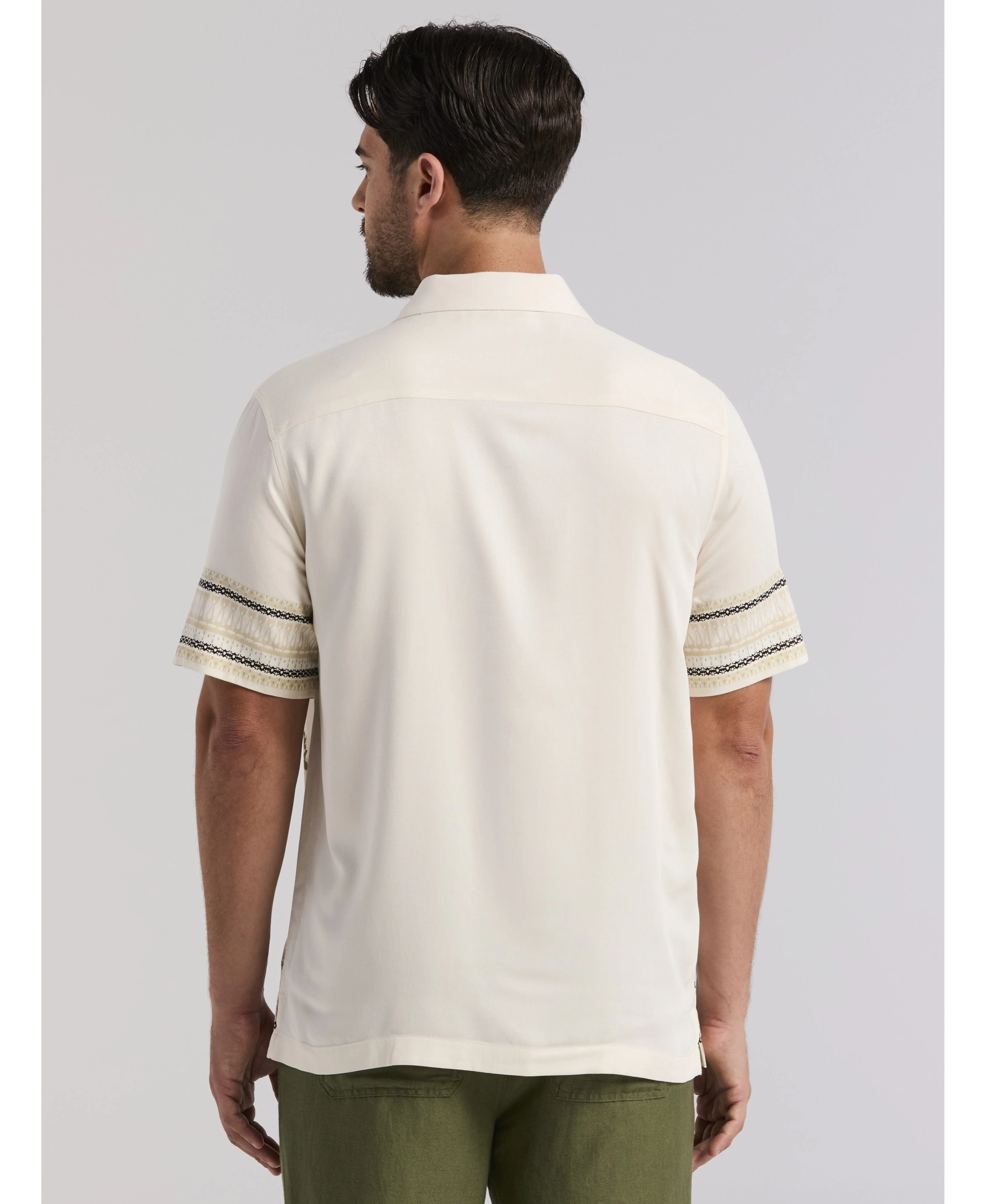Twill Scenic Print Shirt - Image 3