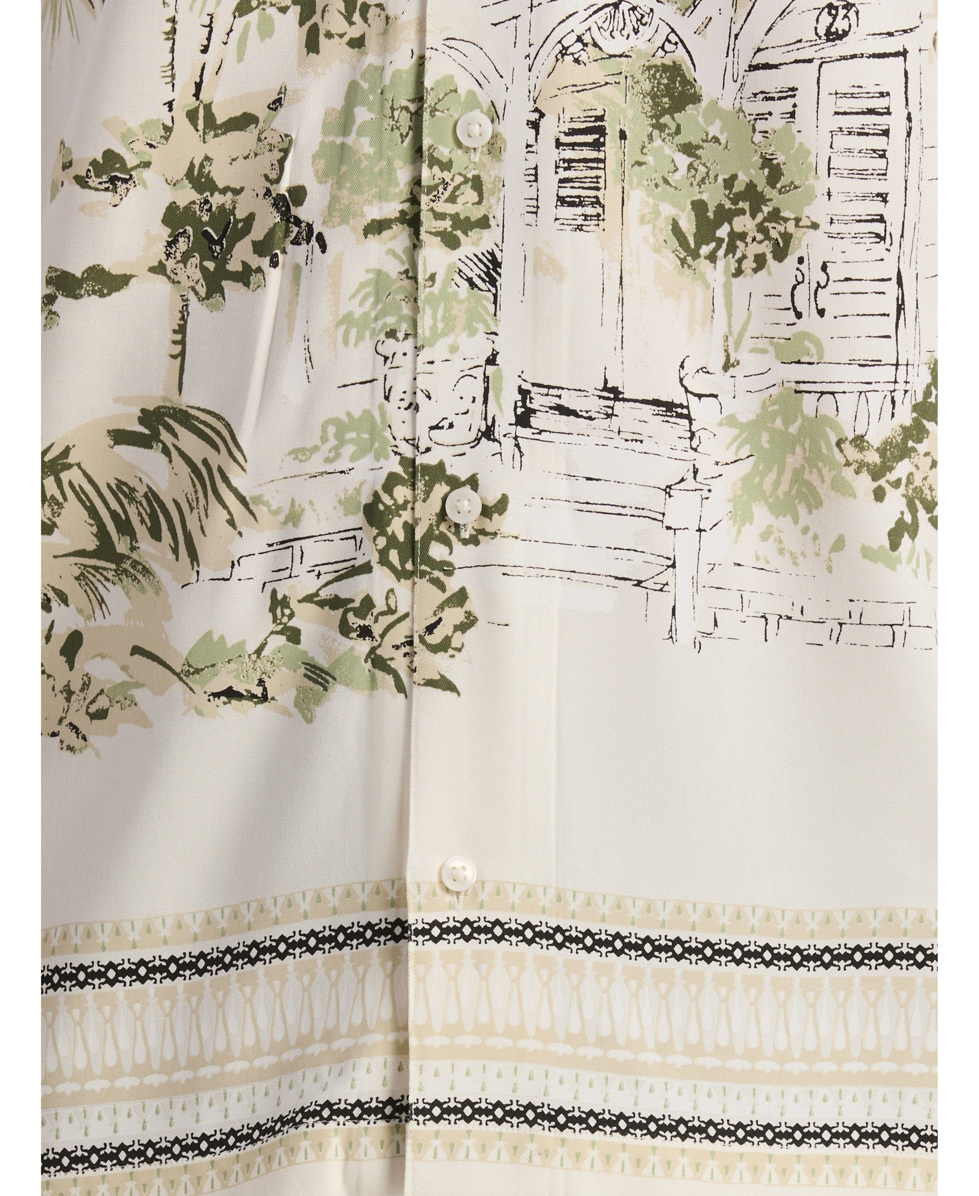 Twill Scenic Print Shirt - Image 4