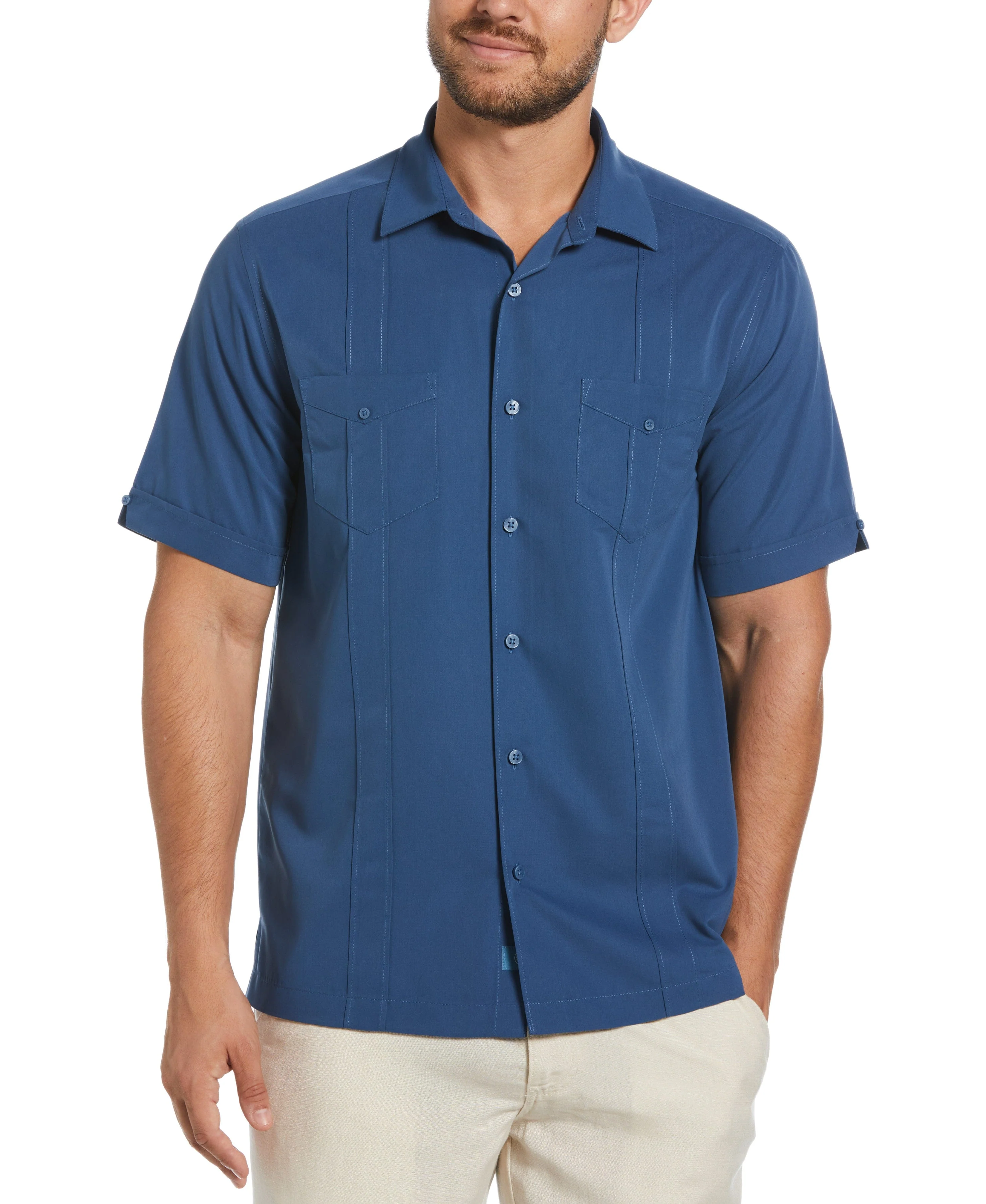 Two-Pocket Double Pintuck Shirt