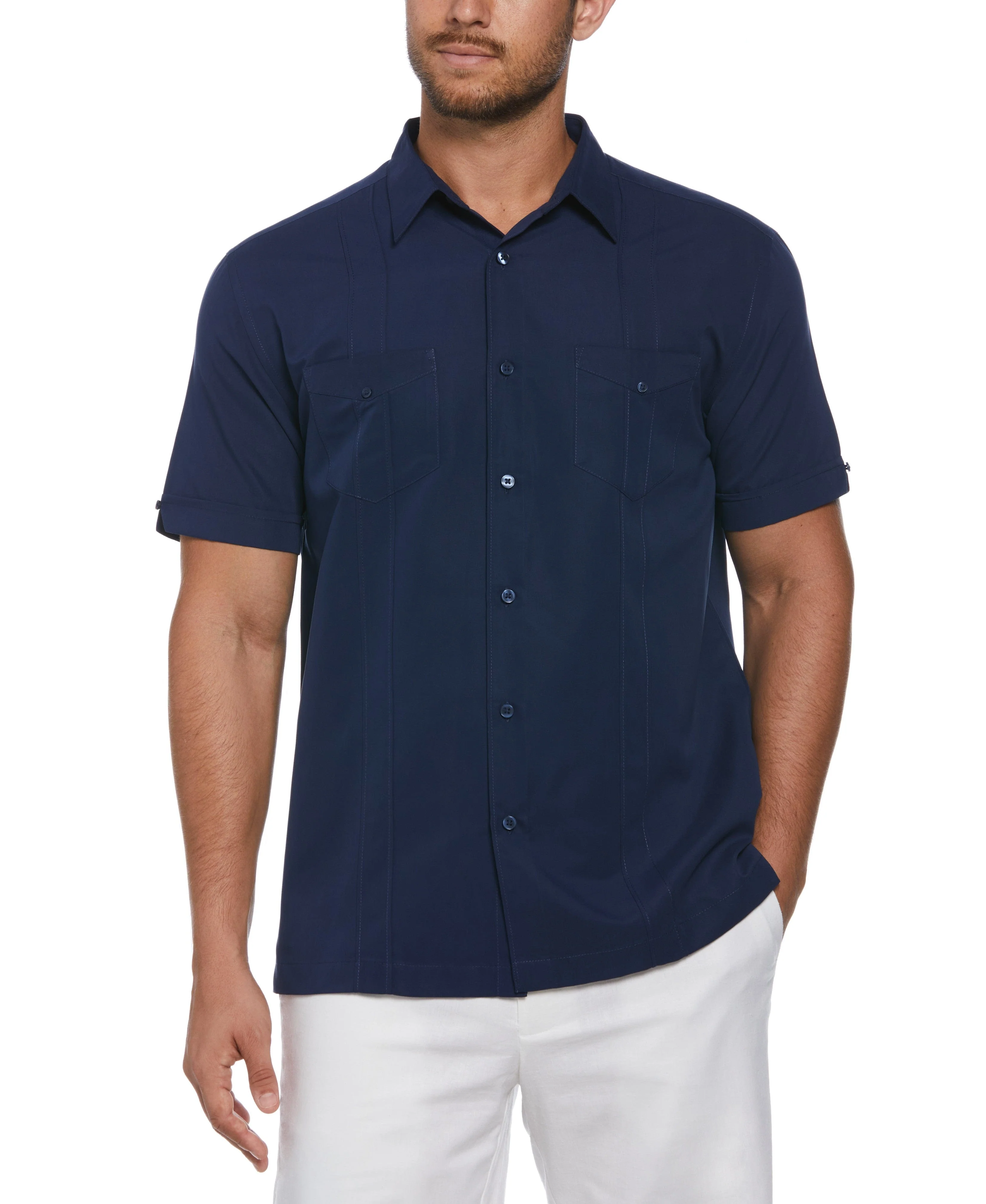 Two-Pocket Double Pintuck Shirt - Image 11