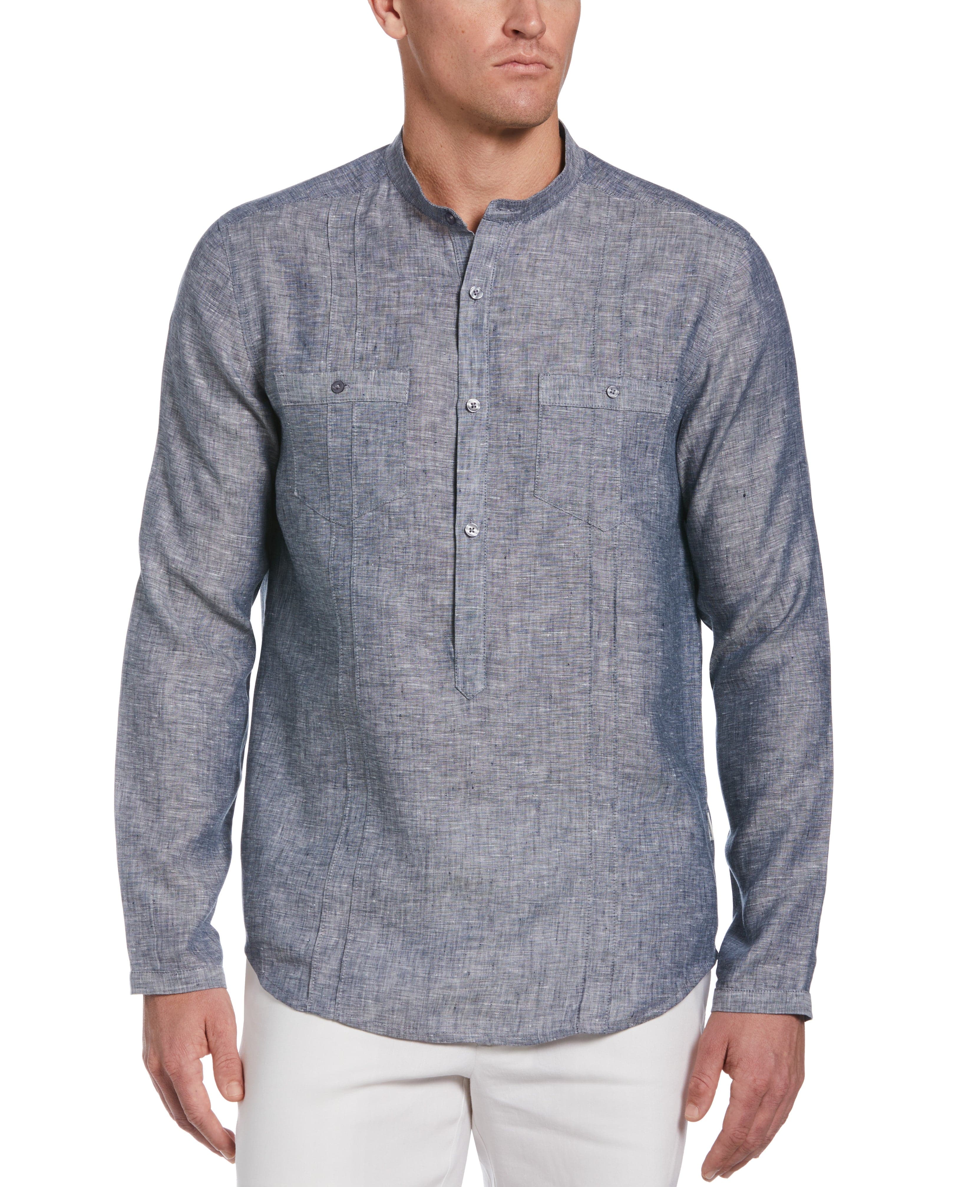 Two-Pocket Pintuck Popover Shirt - Image 10