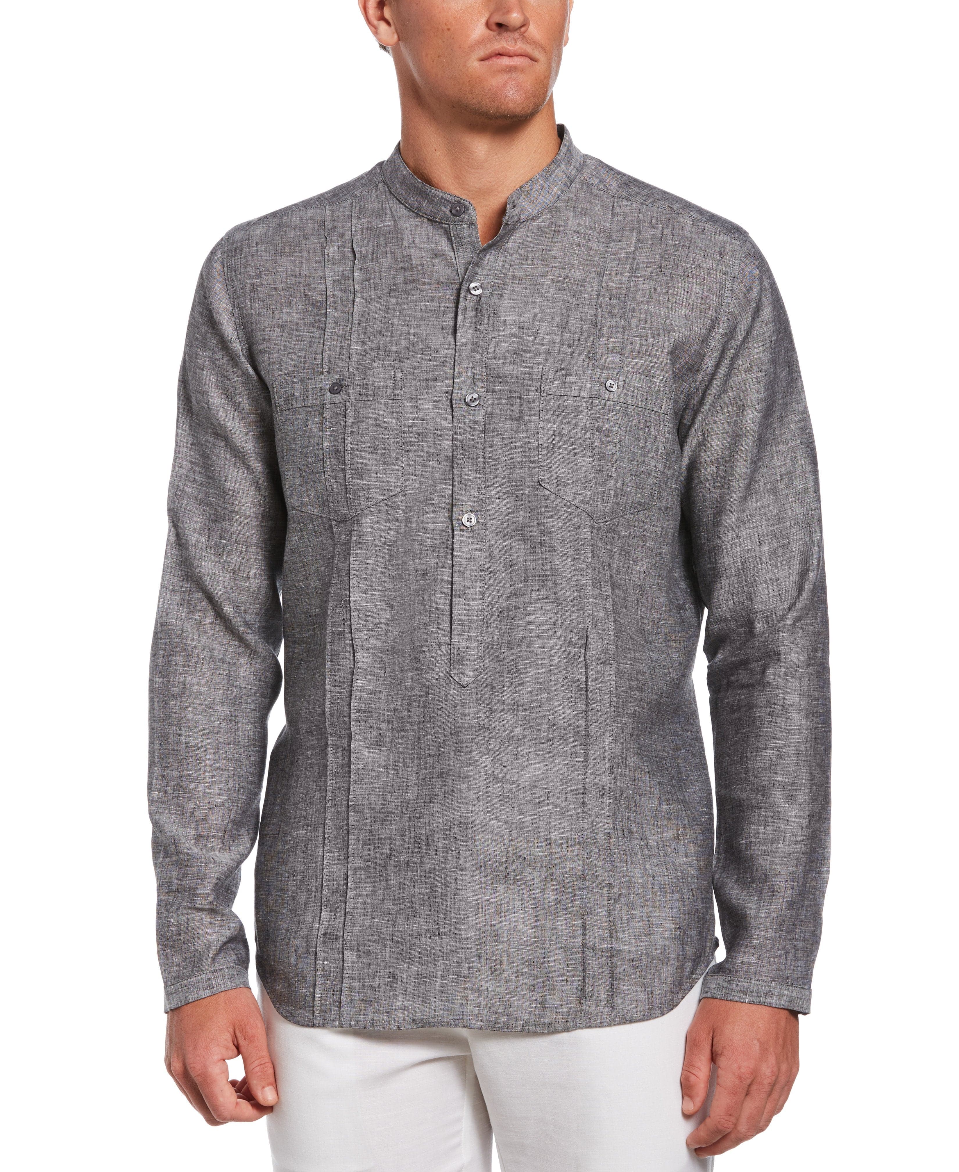 Two-Pocket Pintuck Popover Shirt - Image 14
