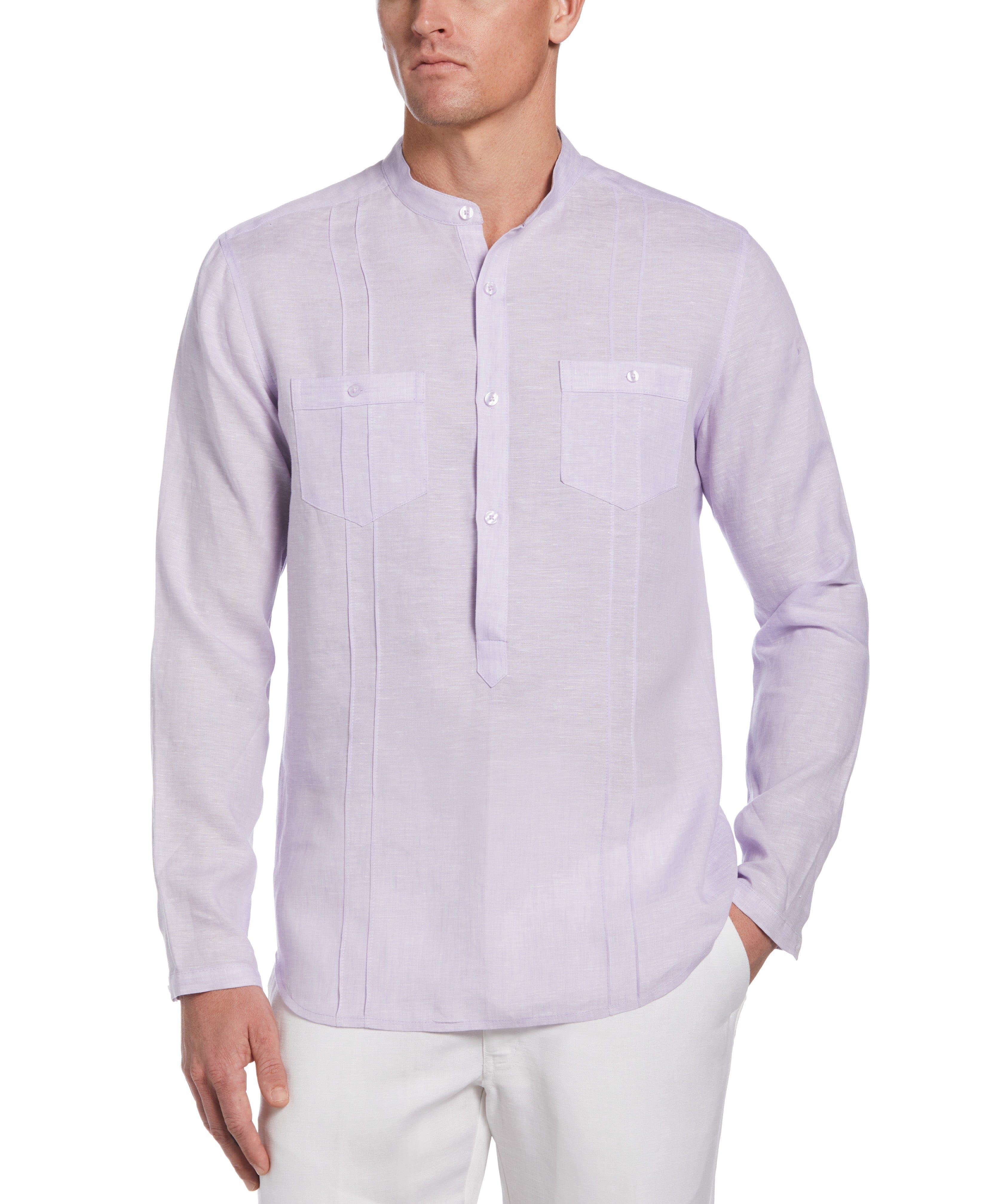 Two-Pocket Pintuck Popover Shirt - Image 26