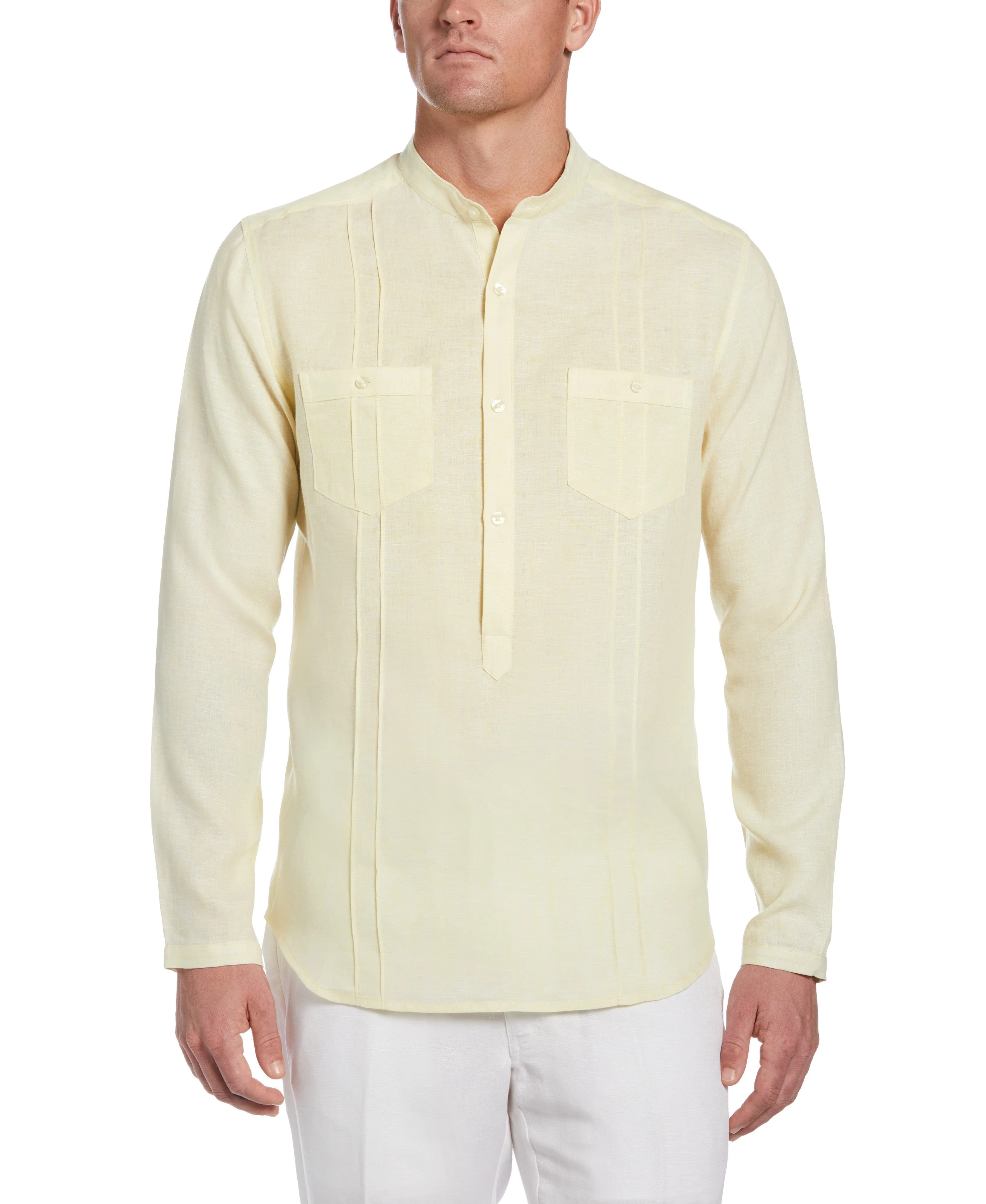 Two-Pocket Pintuck Popover Shirt - Image 30