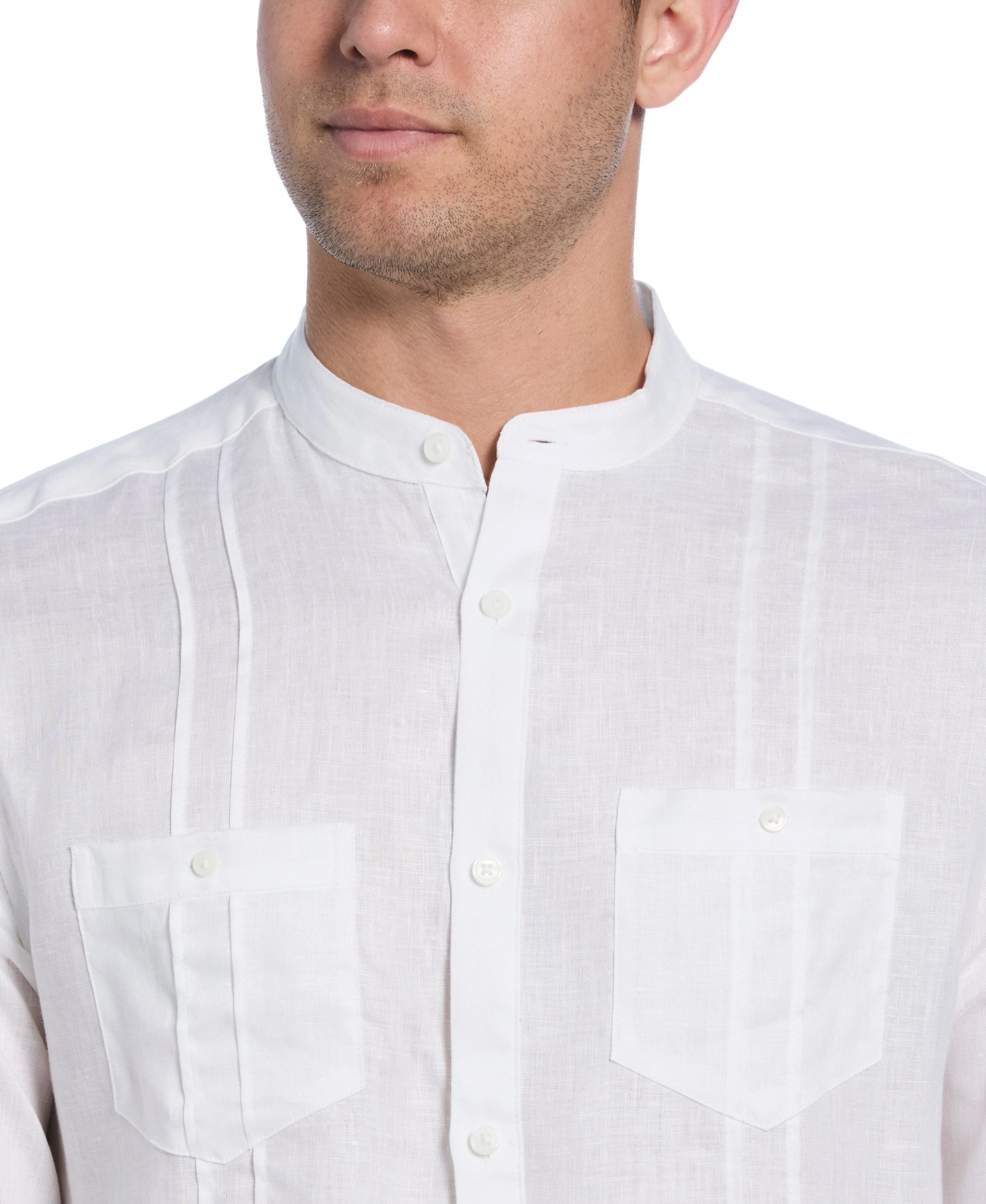 Two-Pocket Pintuck Popover Shirt - Image 4