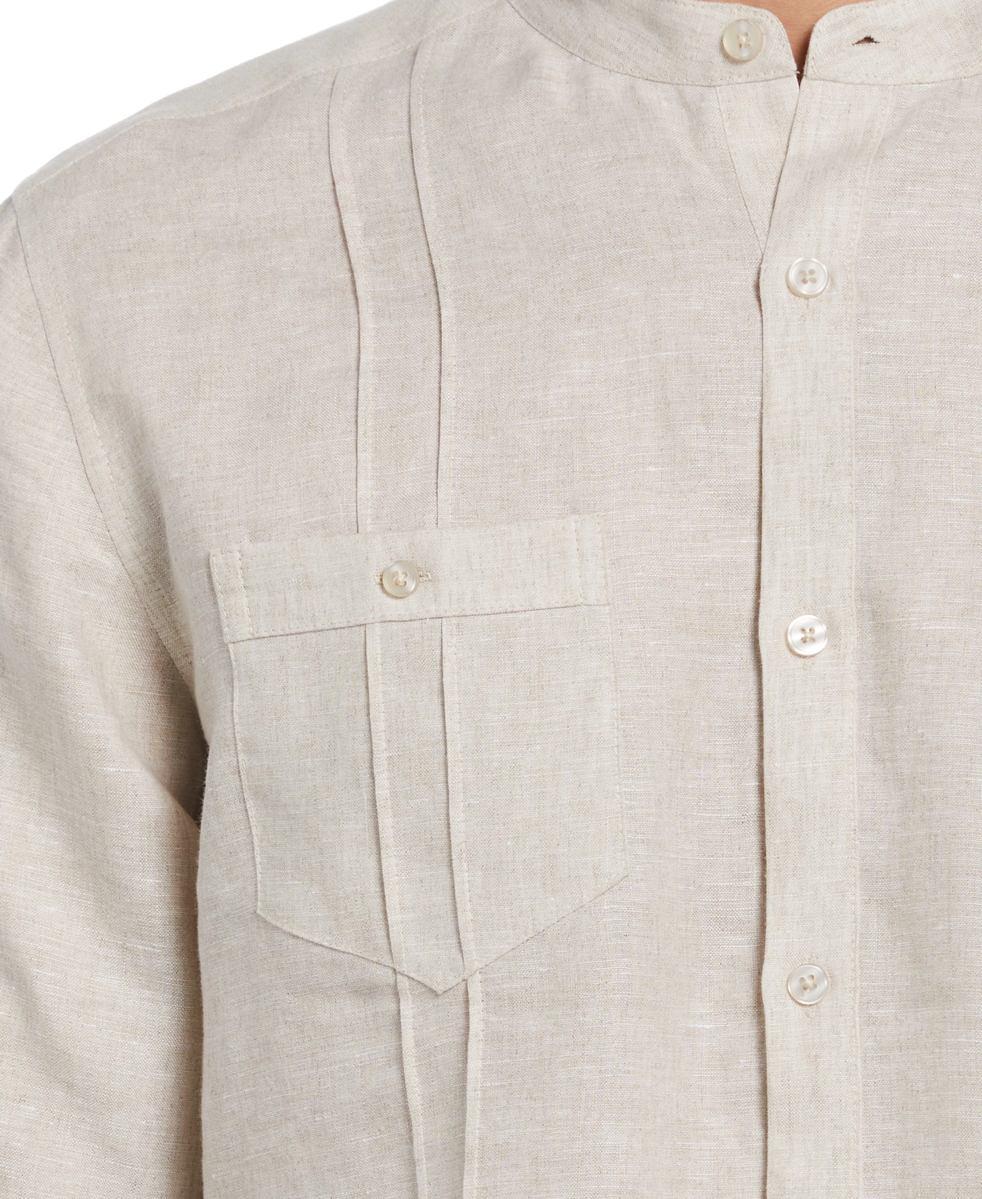 Two-Pocket Pintuck Popover Shirt - Image 9