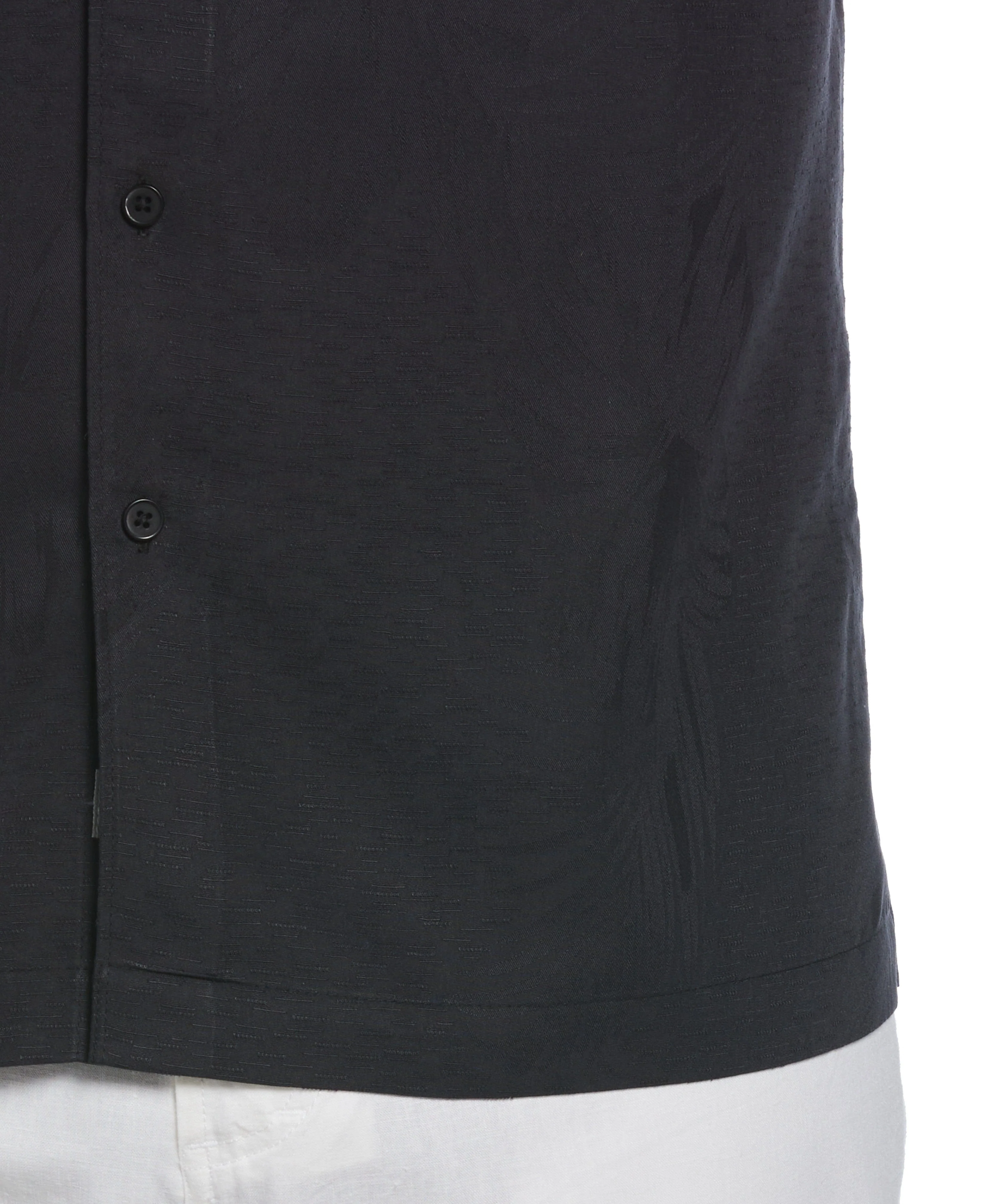 Two-Tone One Pocket Floral Print Shirt - Image 16