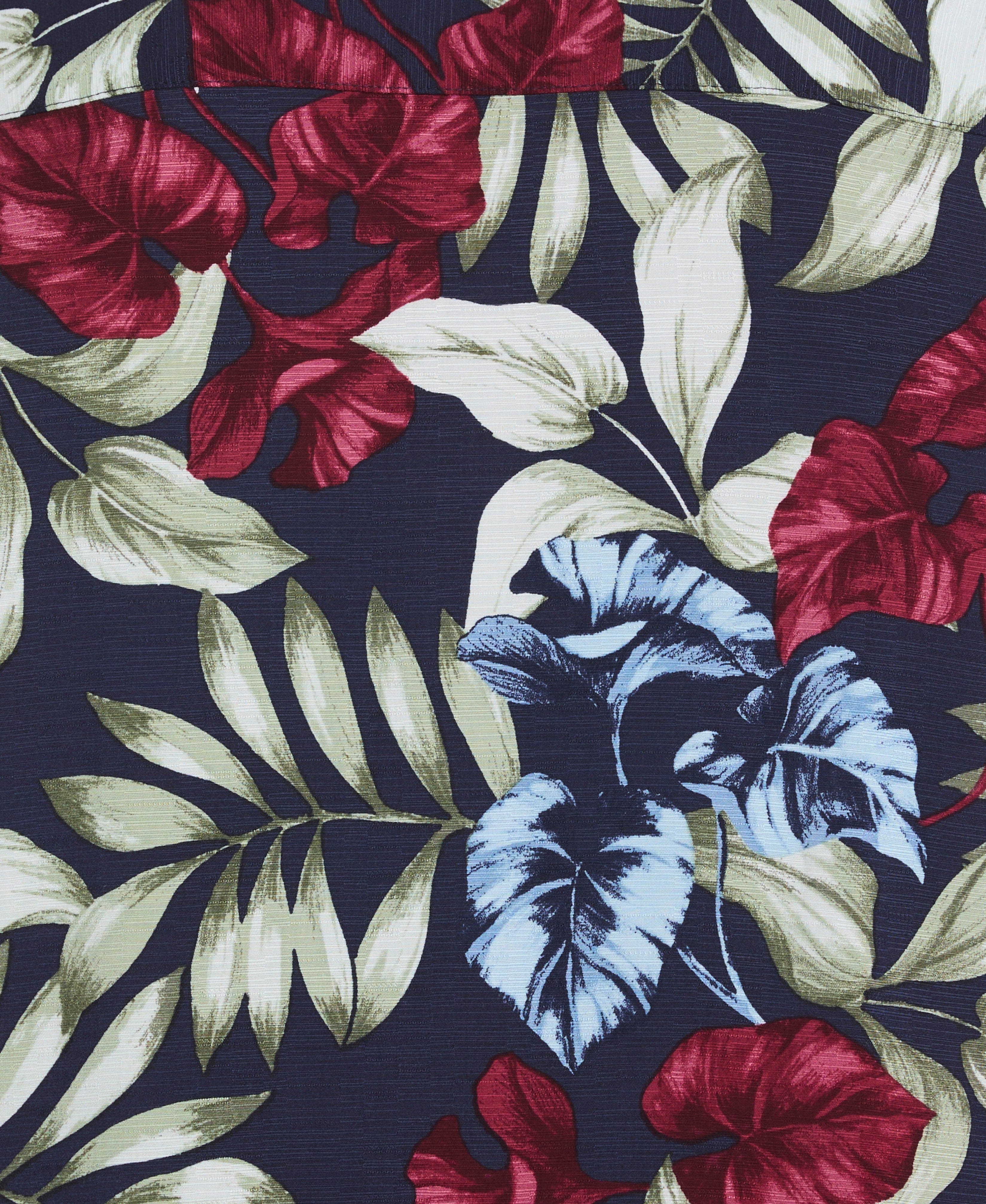 Viscose Texture Floral Print Shirt - Image 4