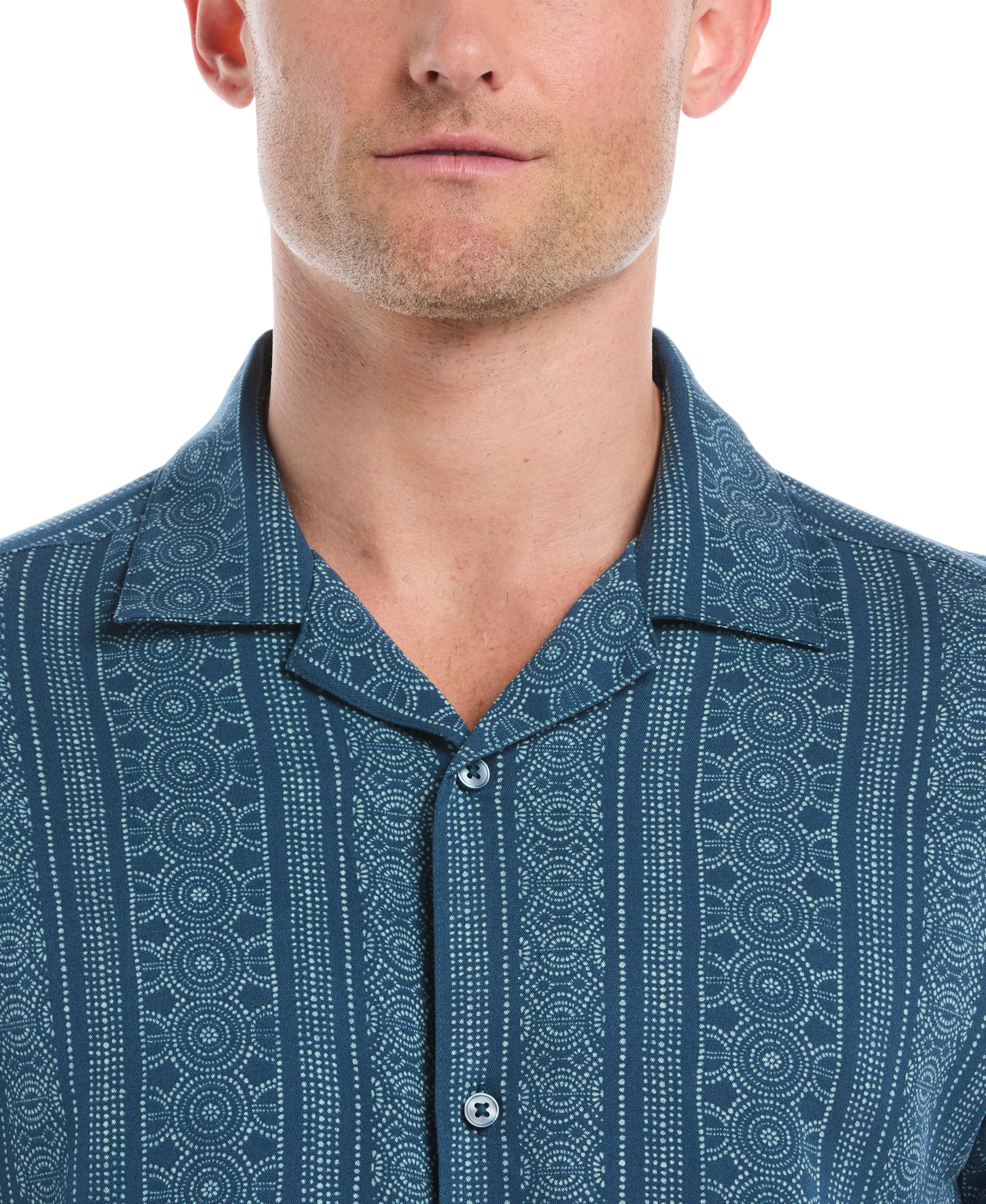 Viscose Twill Print Shirt - Image 6