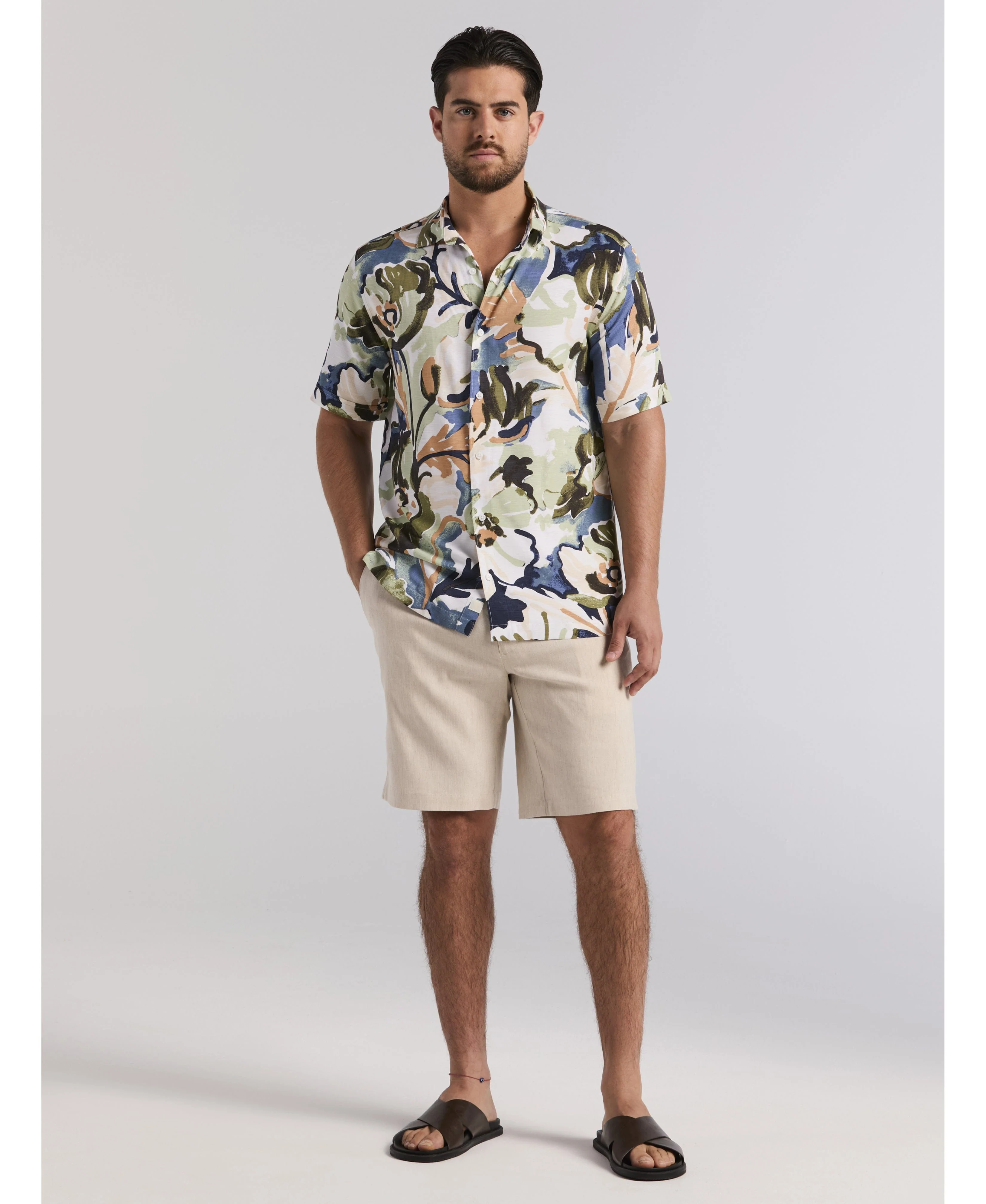 Watercolor Print Shirt - Image 5