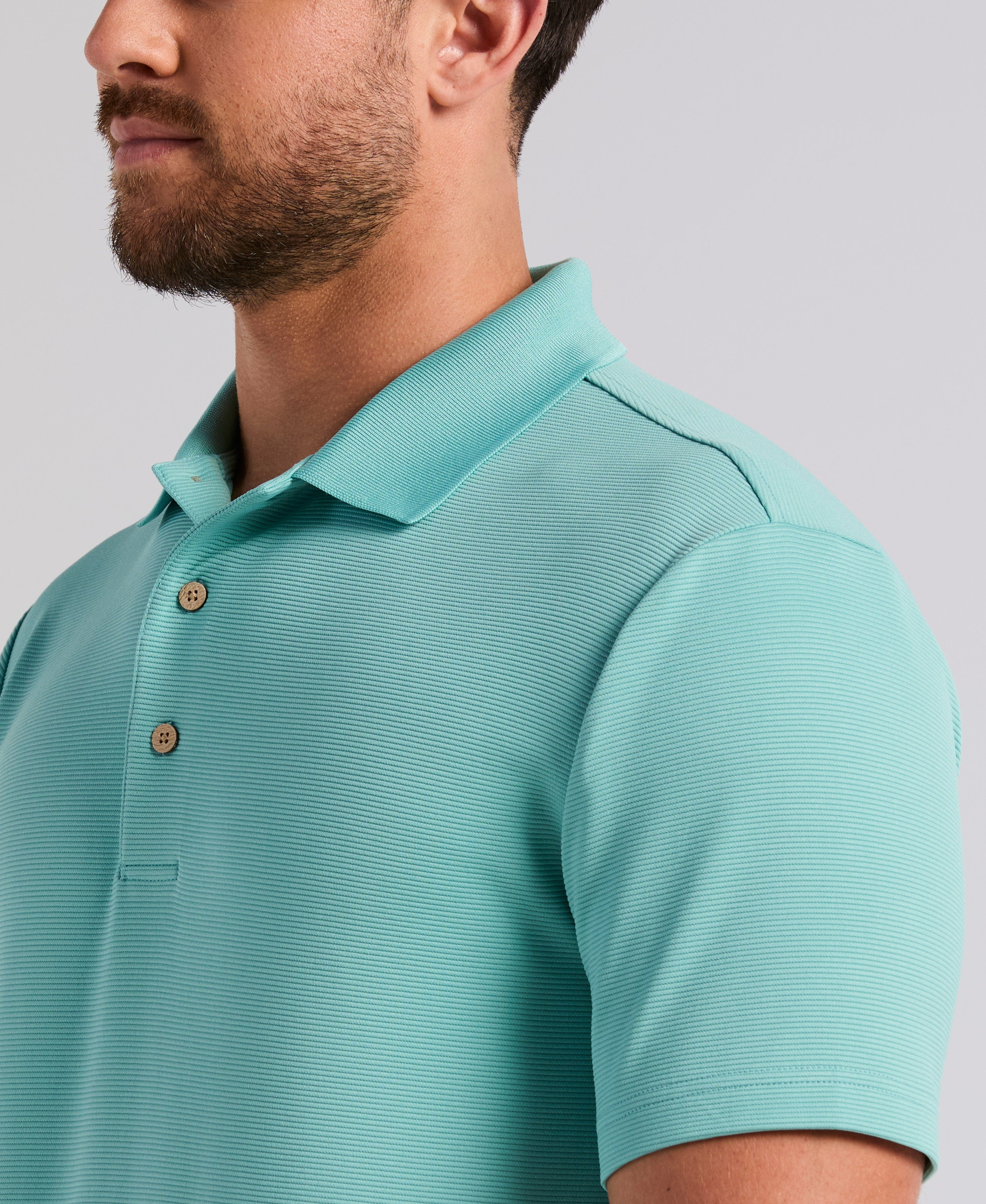 Solid Textured Polo - Image 12