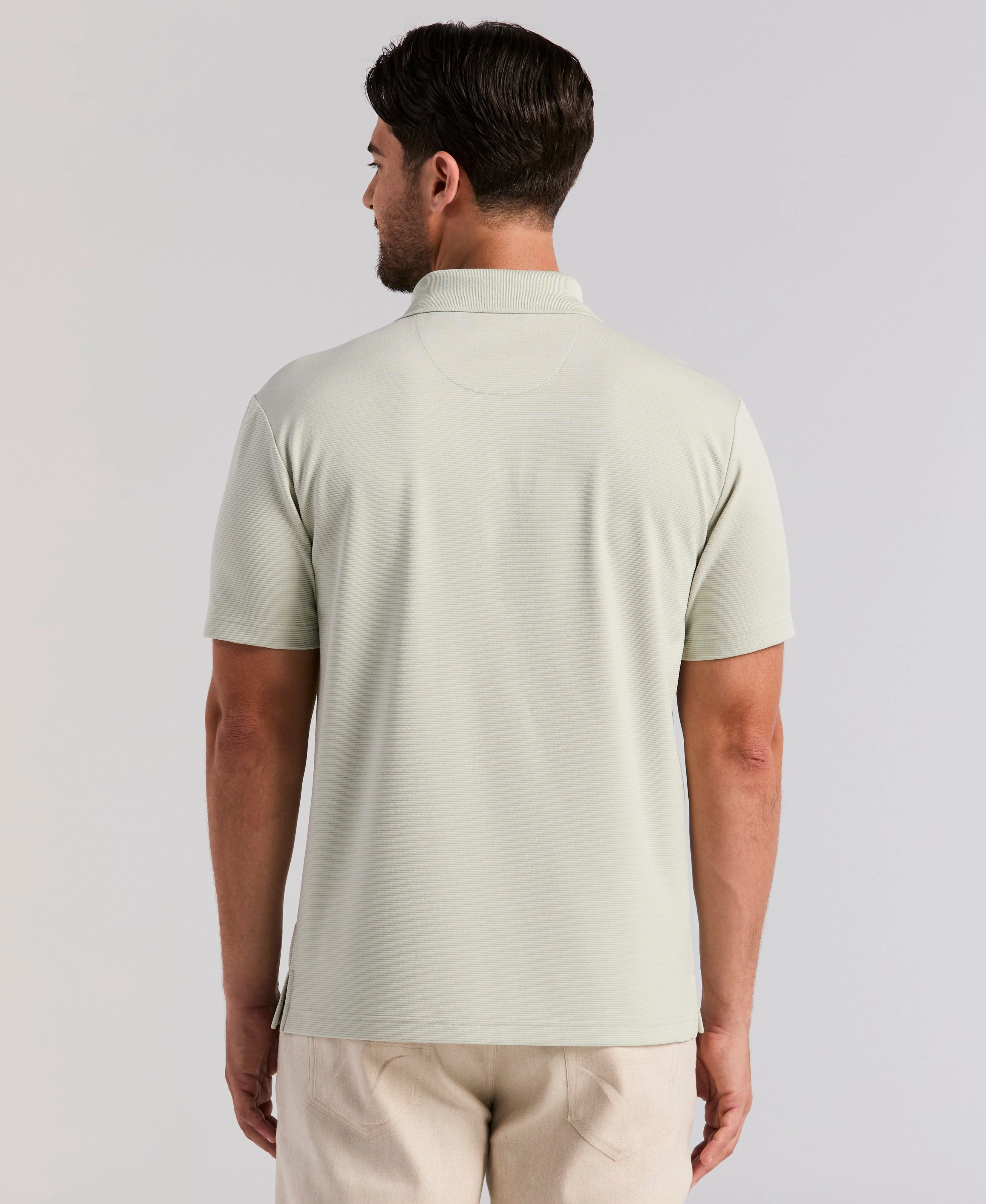 Solid Textured Polo - Image 16